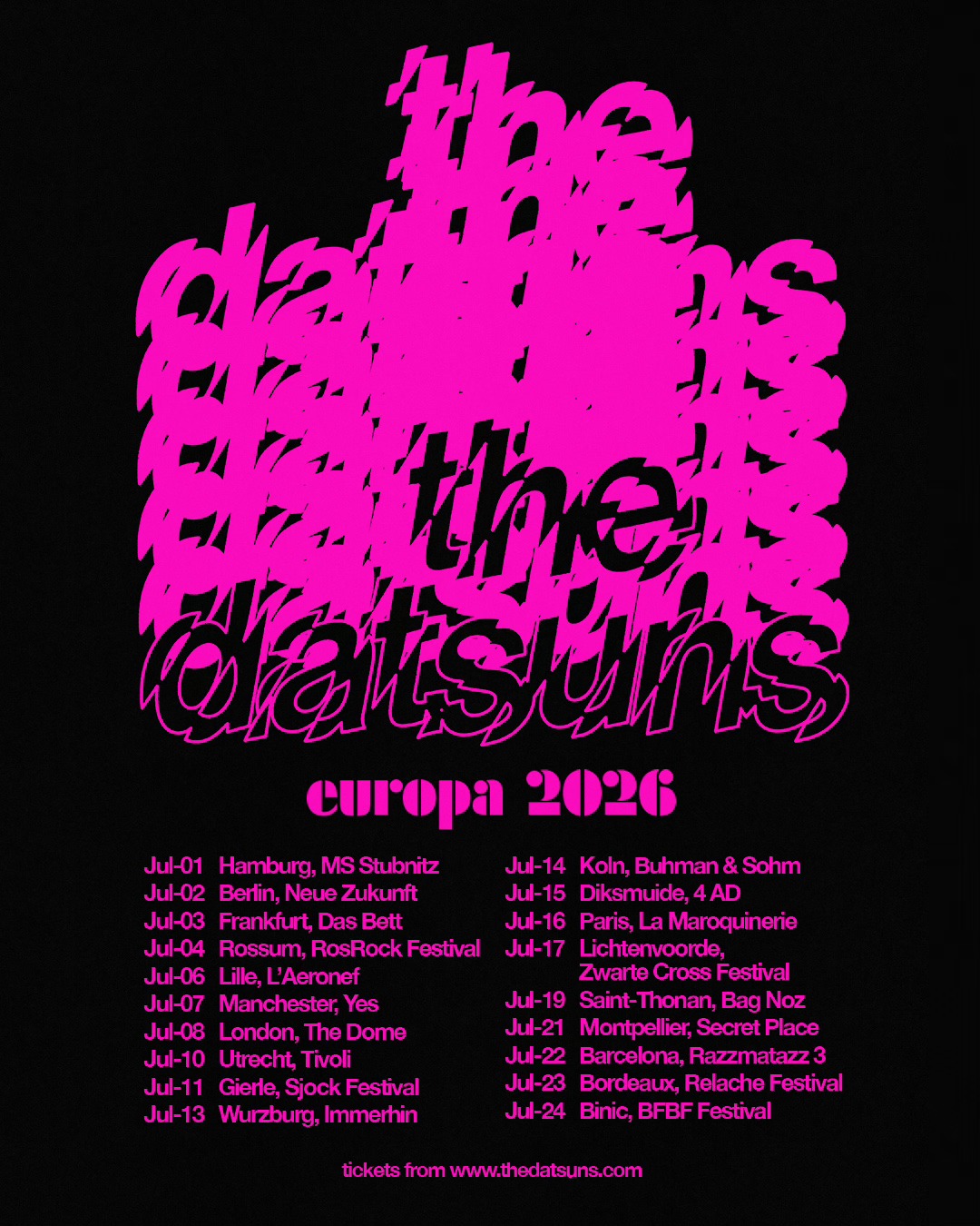 The Datsuns (@thedatsuns) • Facebook