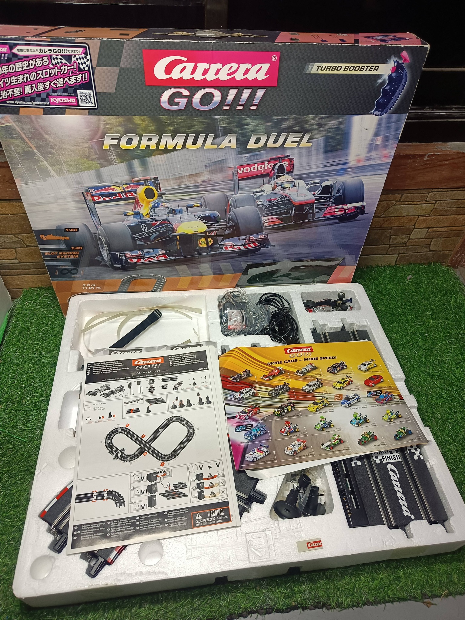 Carrera GO FORMULA DUEL Kyosho 1:43 scale Video in the comment 