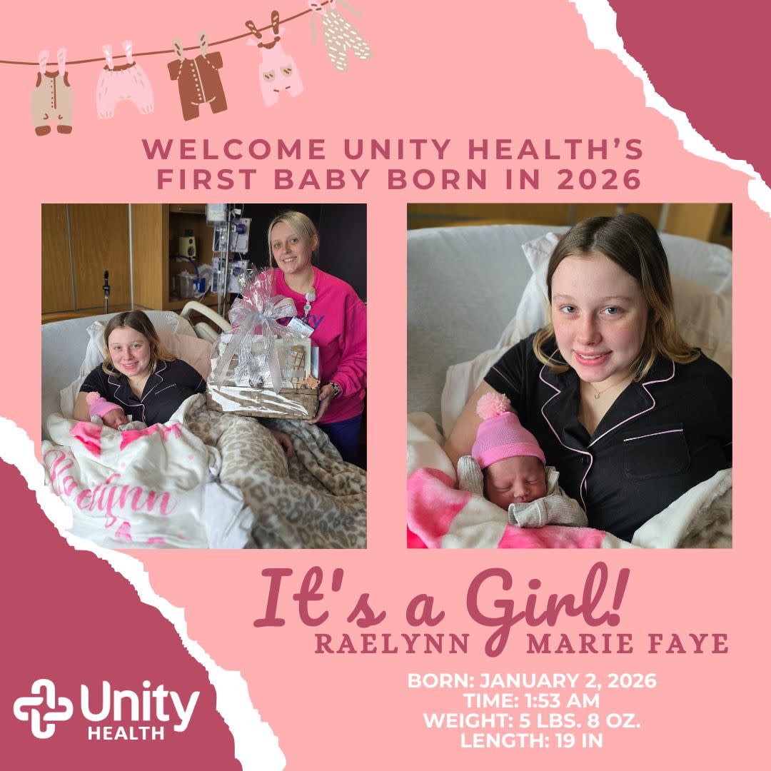 Unity - Our New Life Center welcomed the first baby of 2026! We’re ...