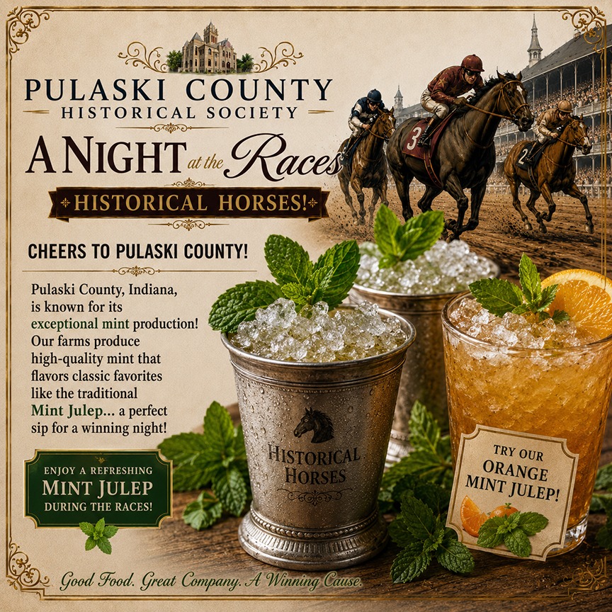 Pulaski County Historical Society's Mint Julep Signature Drink on