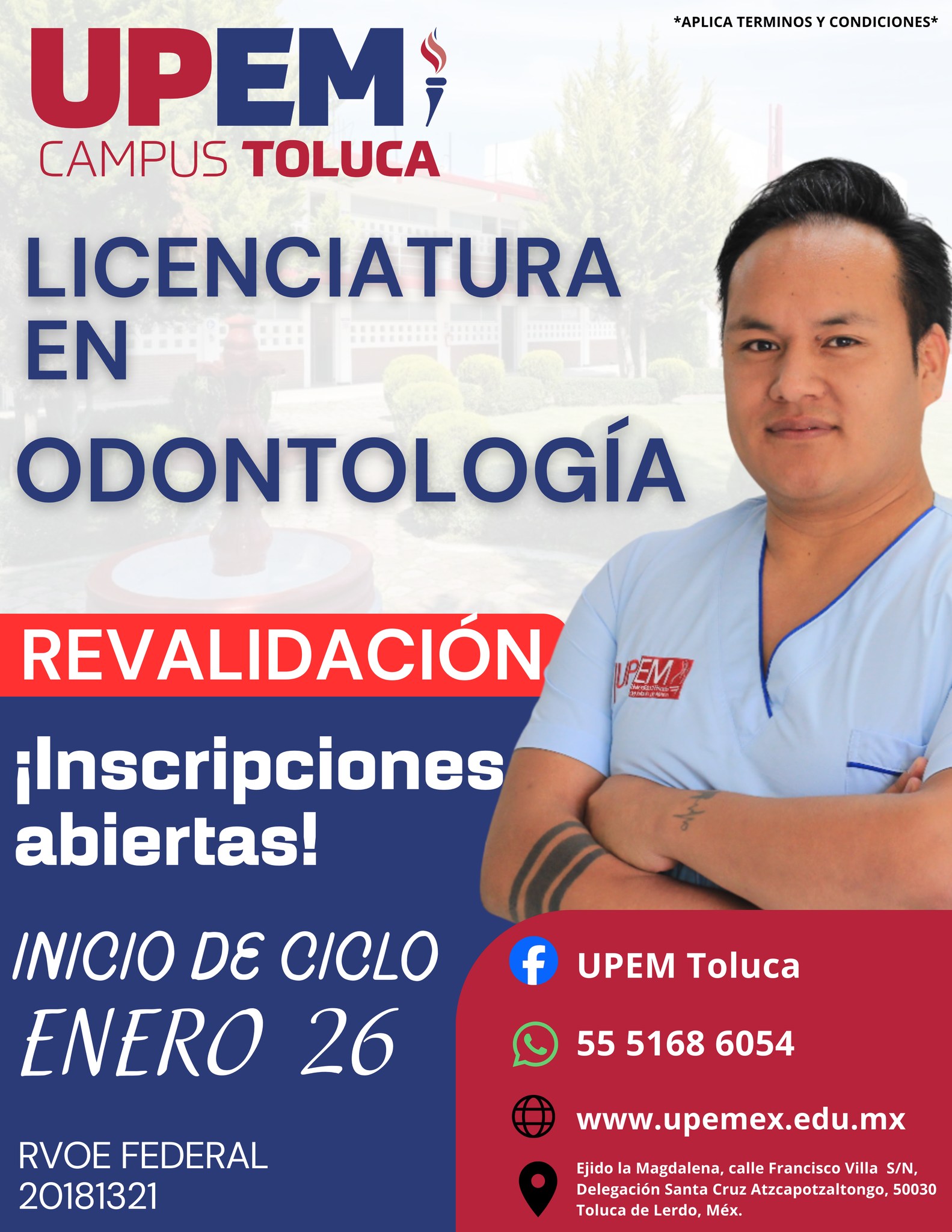 UPEM - 🦷 ¡No pongas en pausa tu vocación! 🦷 En UPEM Toluca te damos la ...