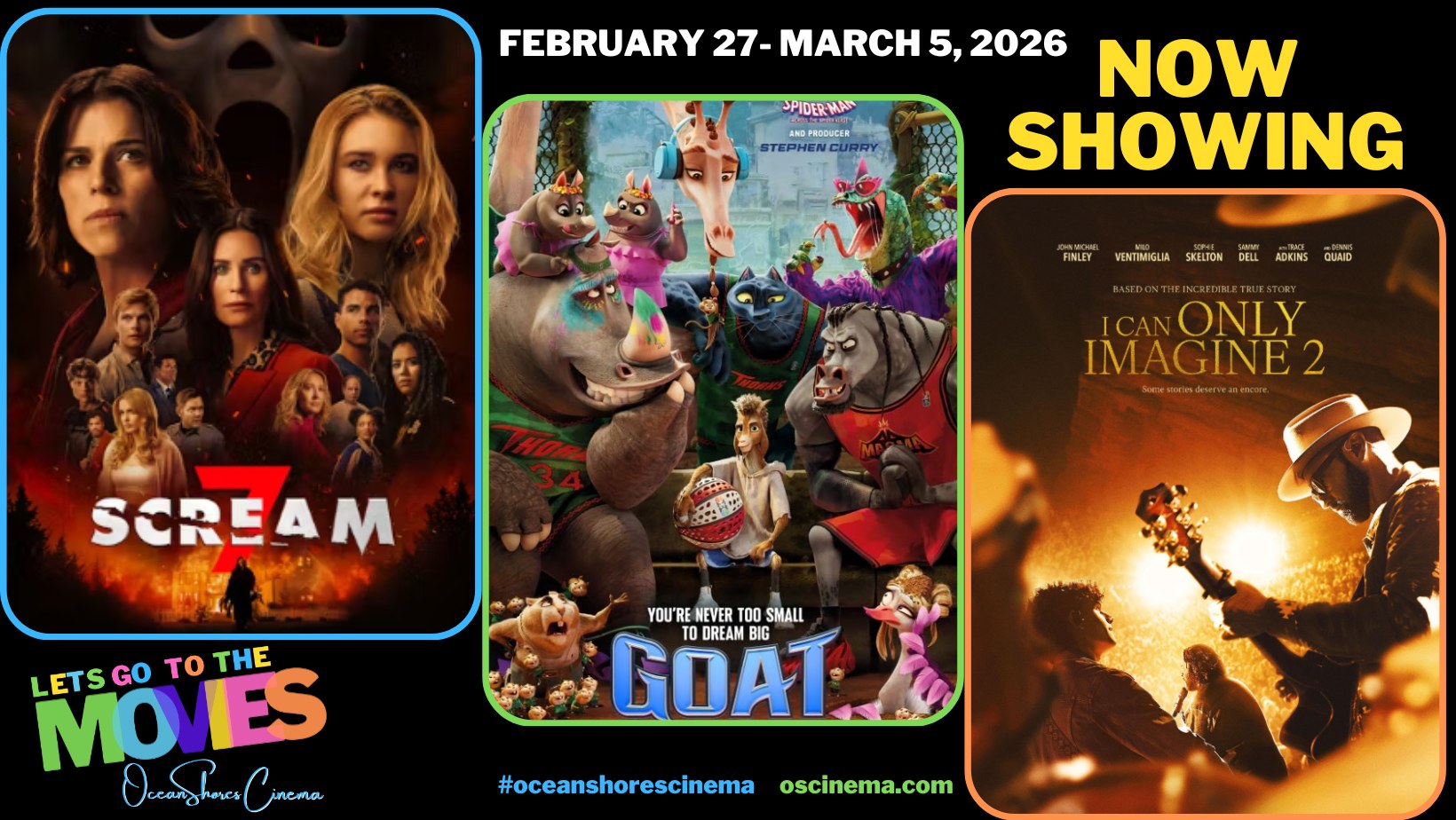 Now Showing at the ONLY first-run... - Ocean Shores Cinema | Facebook