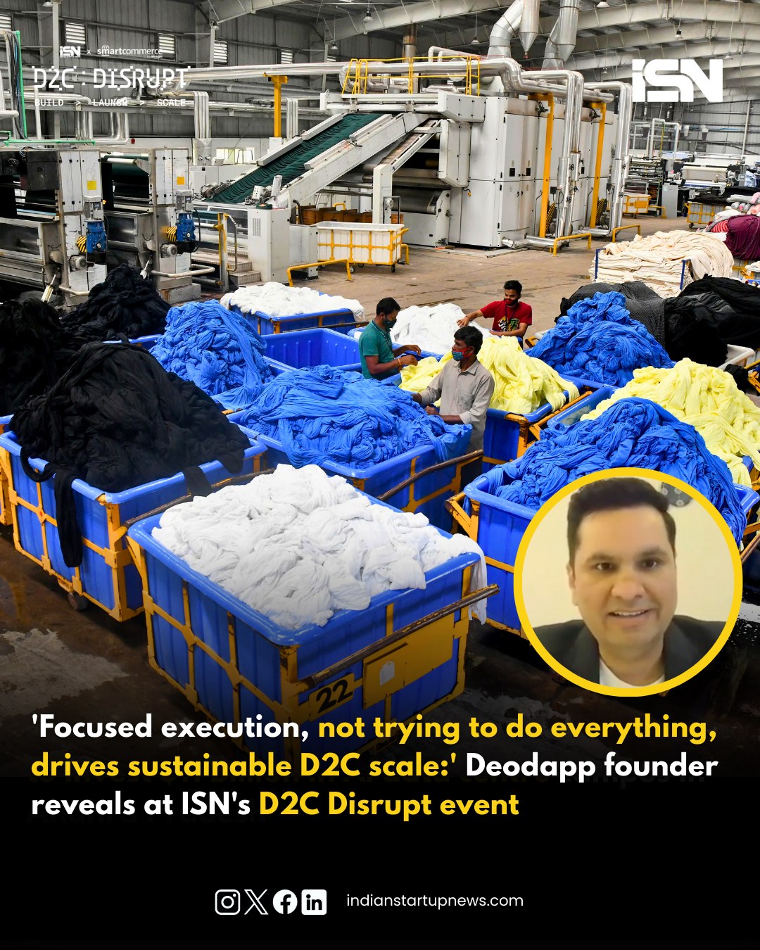 Indian - Deodapp founder and CEO Samir Rajani, in a recent ISN ...