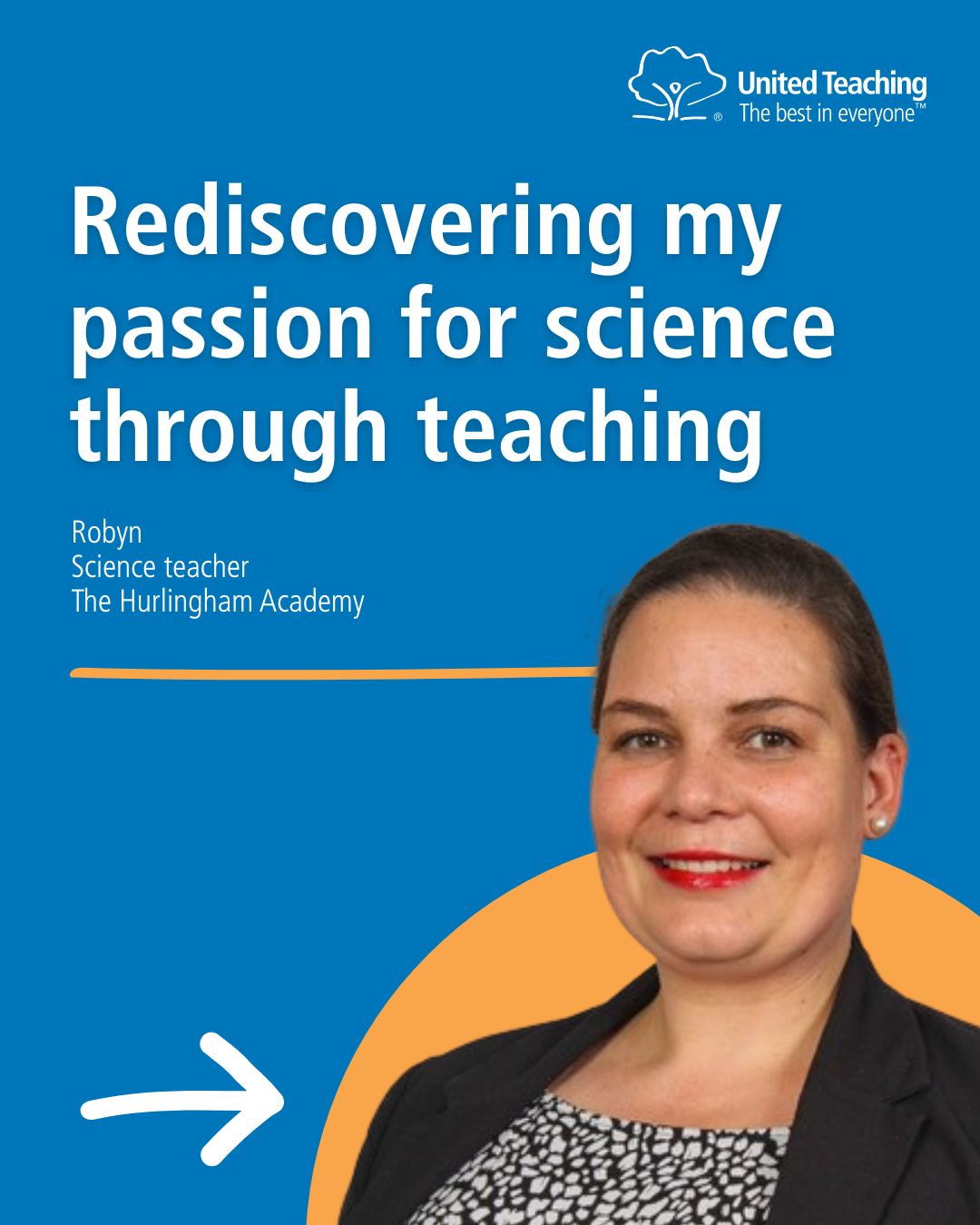 United Teaching - Robyn, science teacher at The Hurlingham... | Facebook