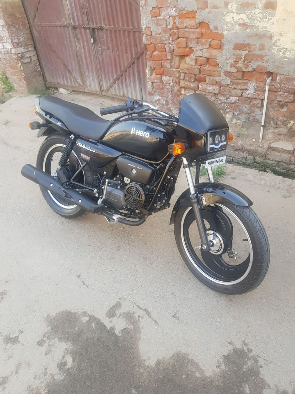 Modified Splendor Plus 2019 model 23500 Price All Papers Ok 8918956887