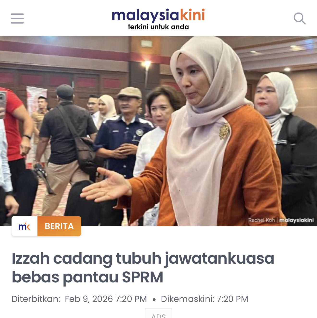 Isham - Nurul Izzah, kamu ini tidak faham isu sebenar dan cadang ...