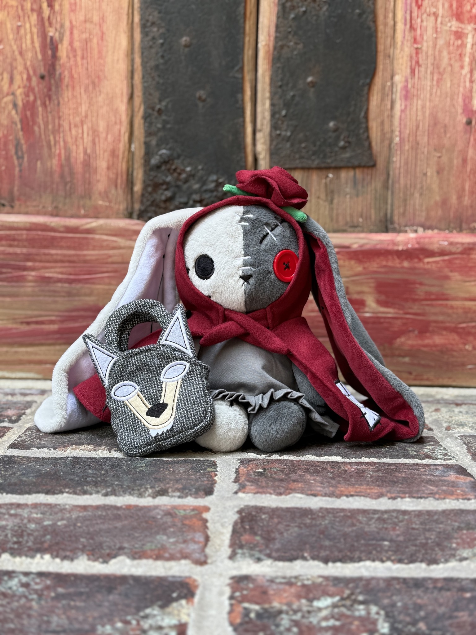 Mysterious - Red Riding Hood Rabbit 🐺 Meet Victorian... | Facebook