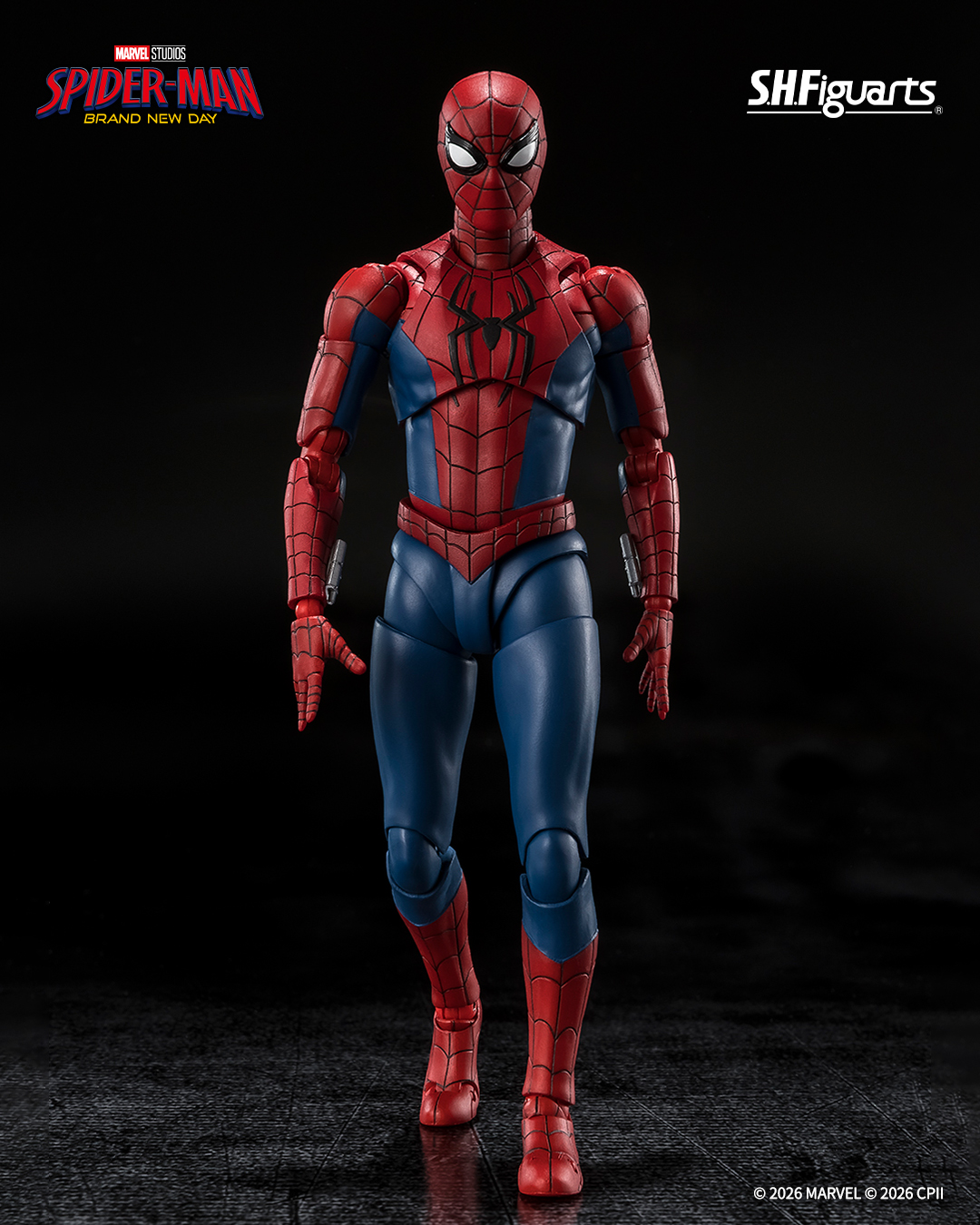 HINATA　6月8日必買　等身大スパイダーマン　インスタ映え BANDAI 2026年7月發售：S.H.Figuarts SPIDER-MAN (Spider-Man: Brand