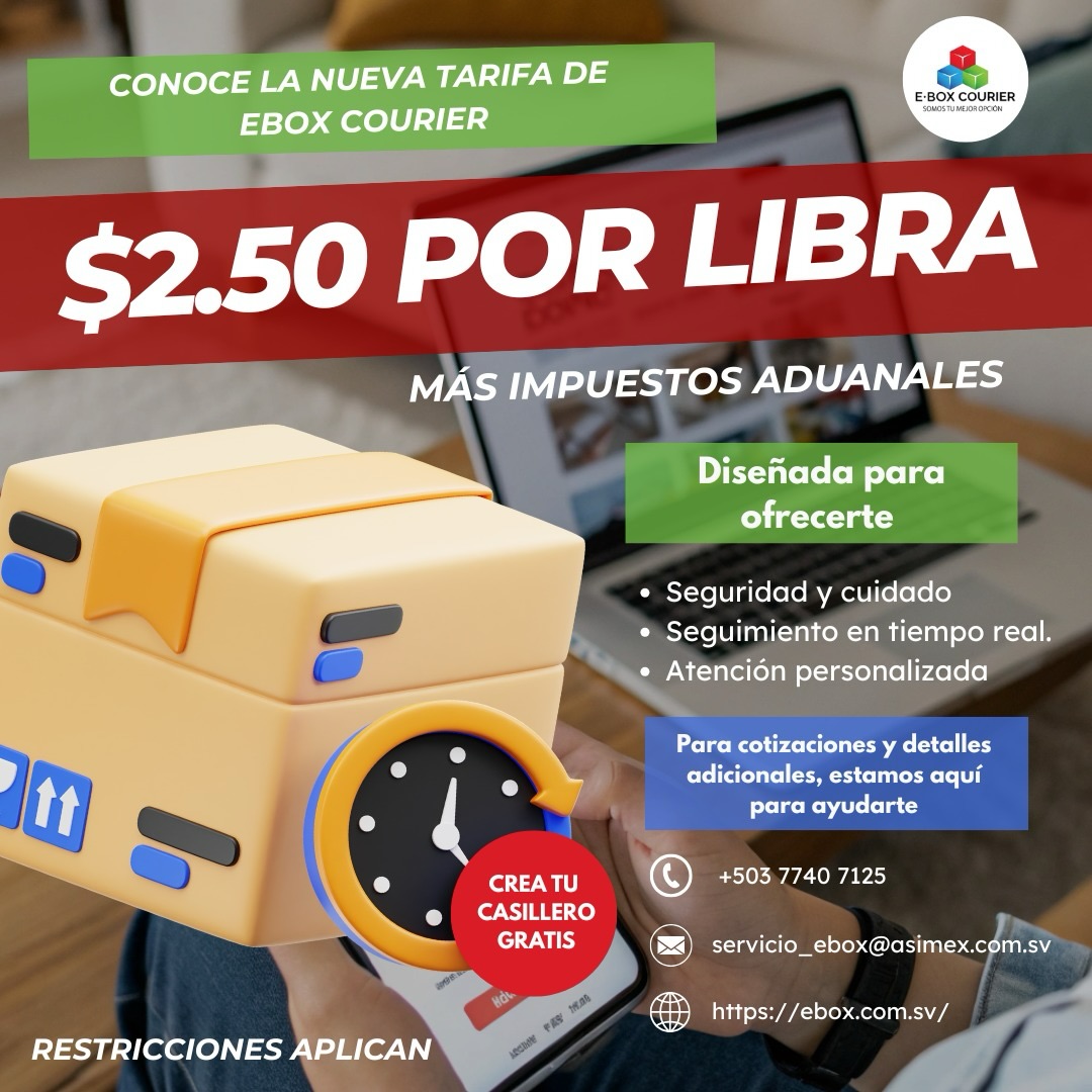 E-BOX Courier - 📦 Envía fácil y seguro con ebox Courier... | Facebook