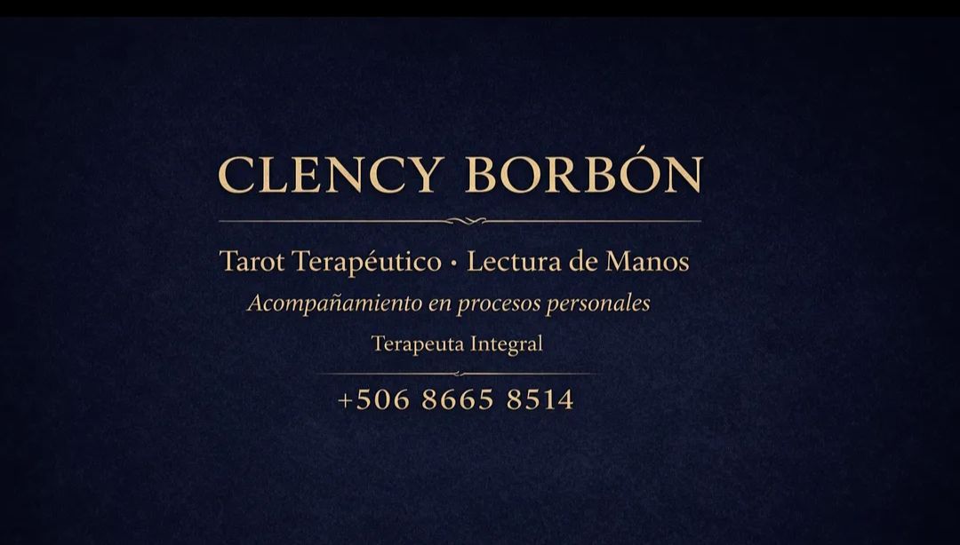Clency Borbón Tarot y Quiromancia