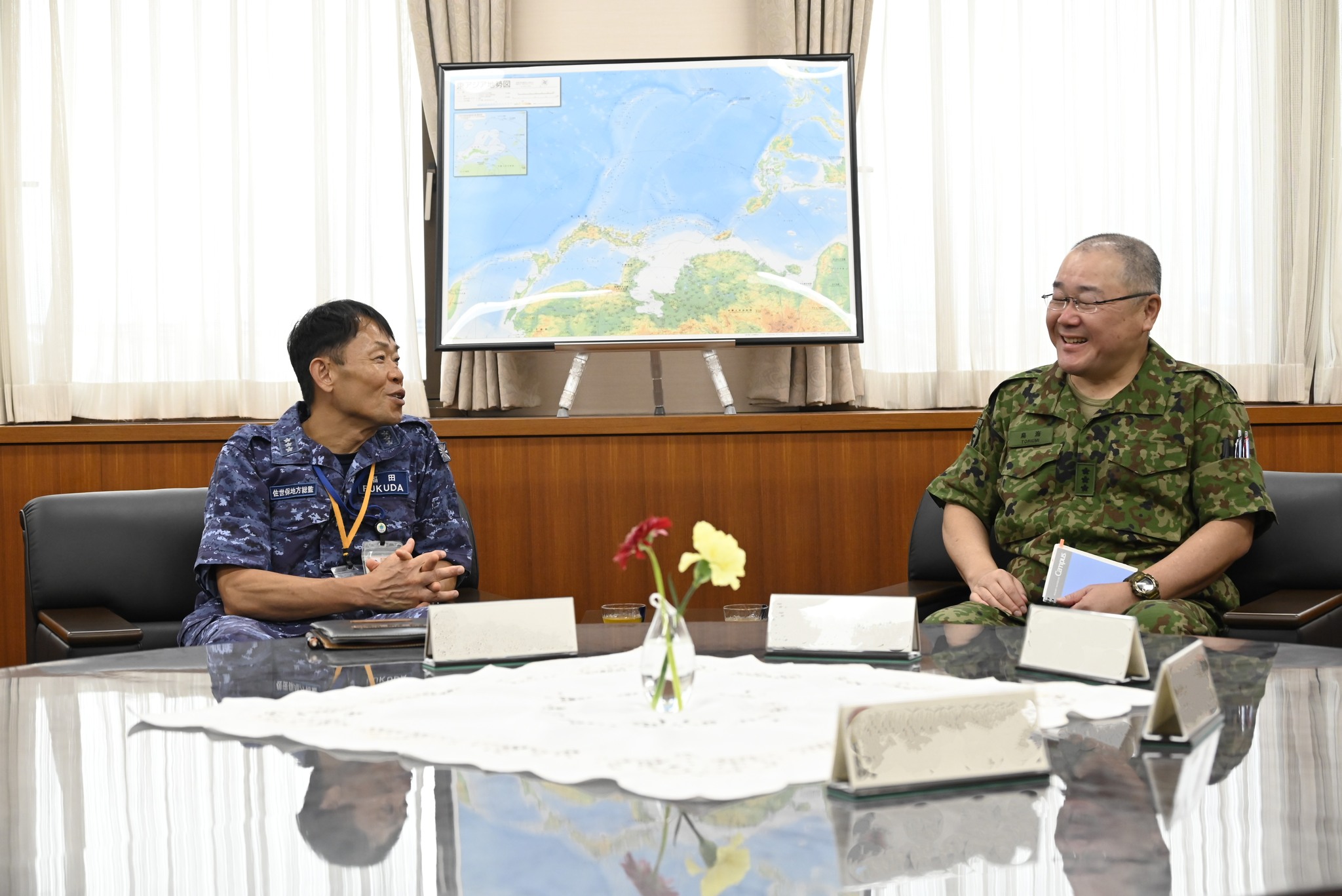 荒井西部方面総監は、4月9日（火）健軍駐屯地において、ターナー #第