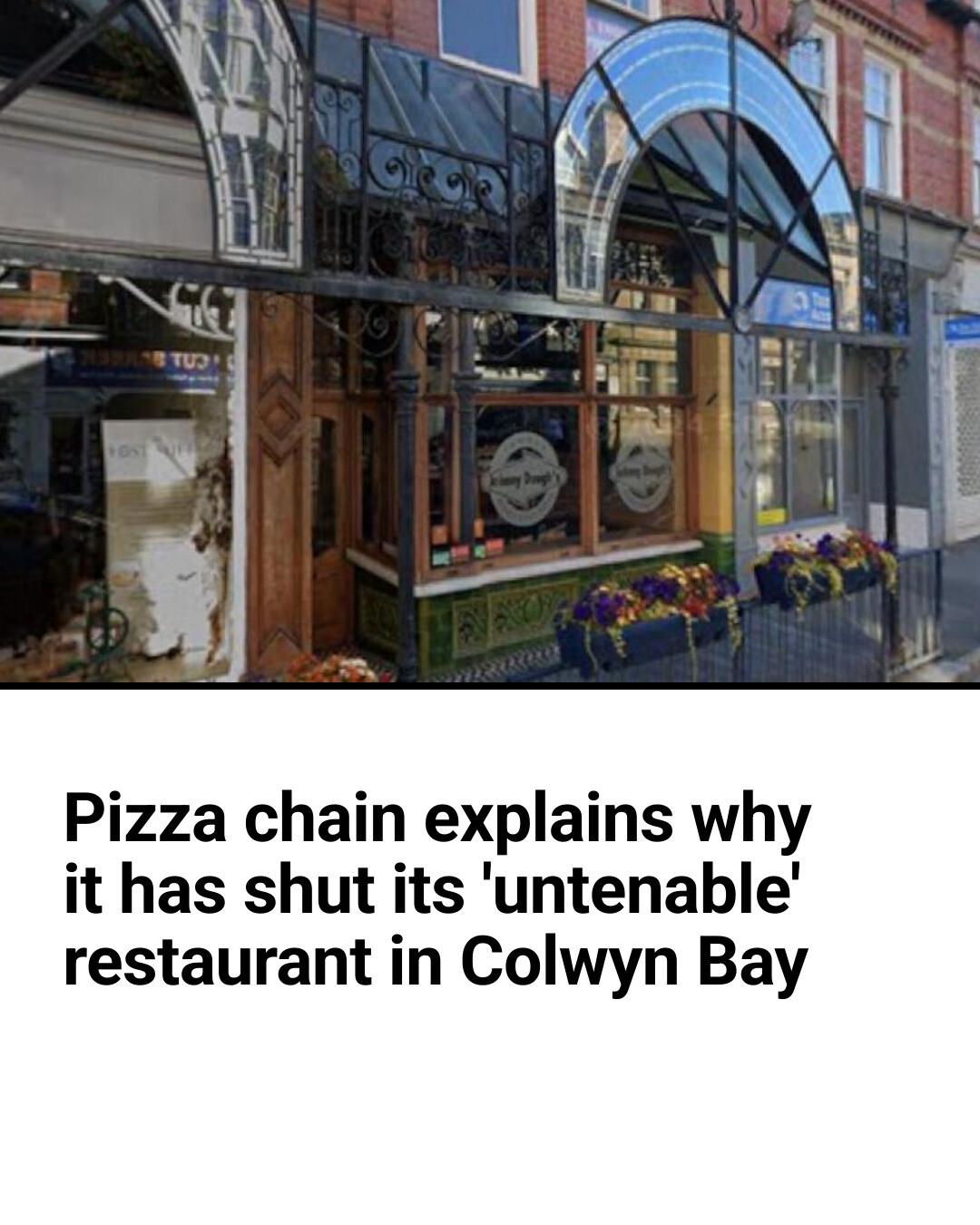 The company said 