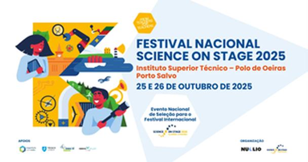 Oeiras - 🔬 Festival Science on Stage 2025 Nos dias 25 e 26 de outubro ...