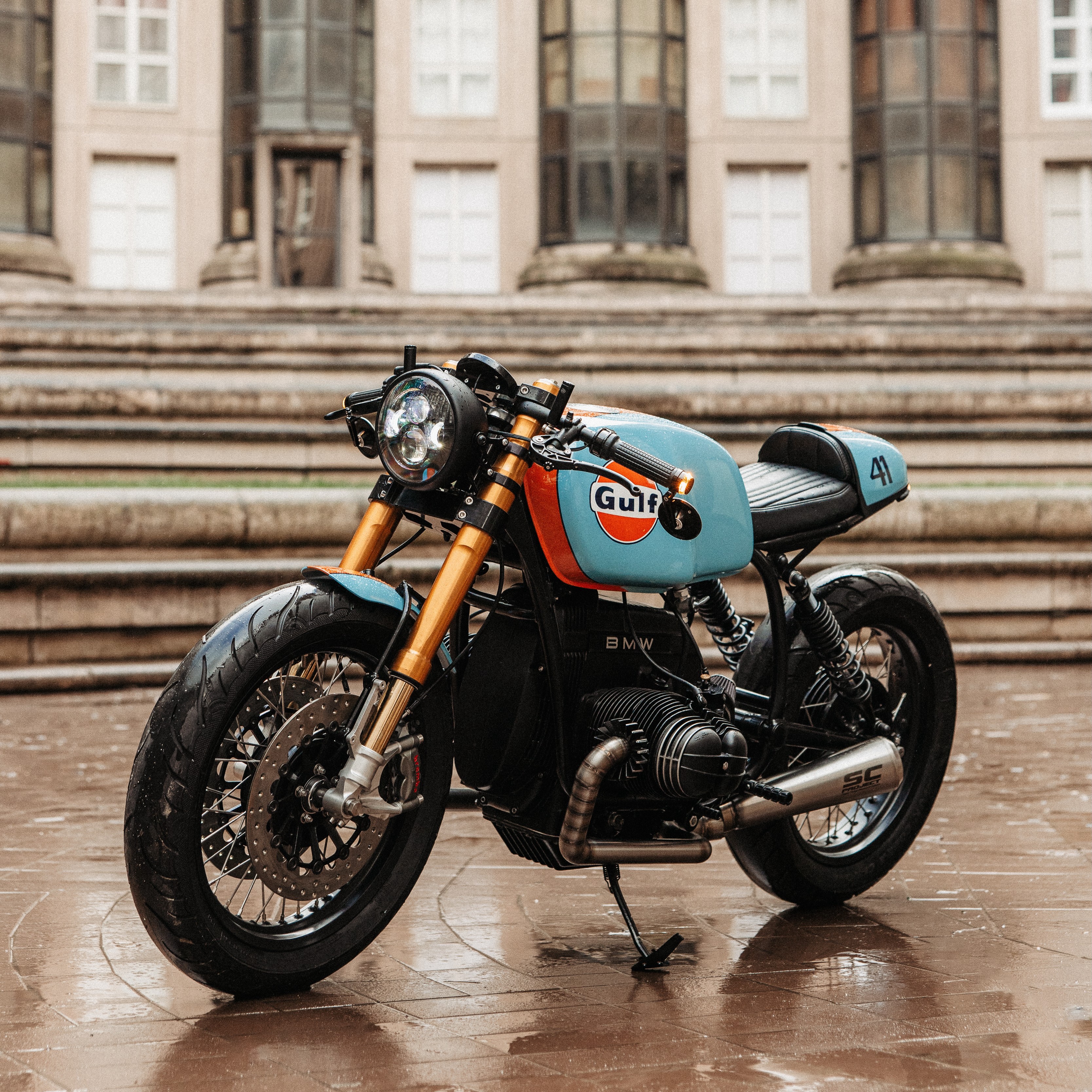 This BMW R100 Café Racer from 1979 by @ignition_motorcycles