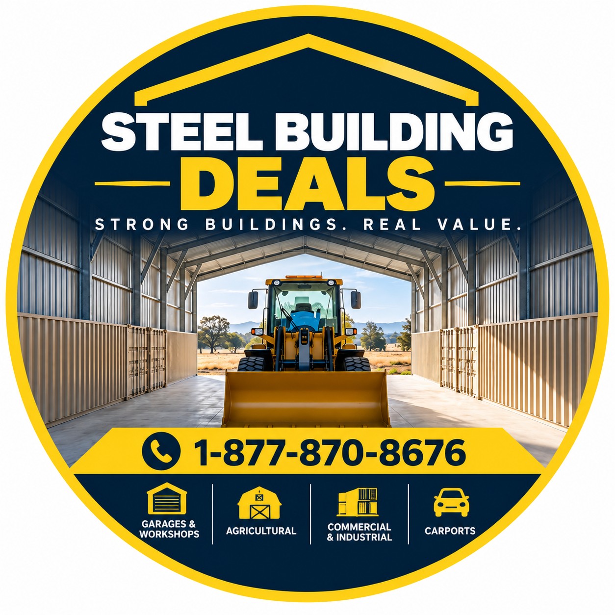 Engineered for strength, these... - Steel Building Deals | Facebook