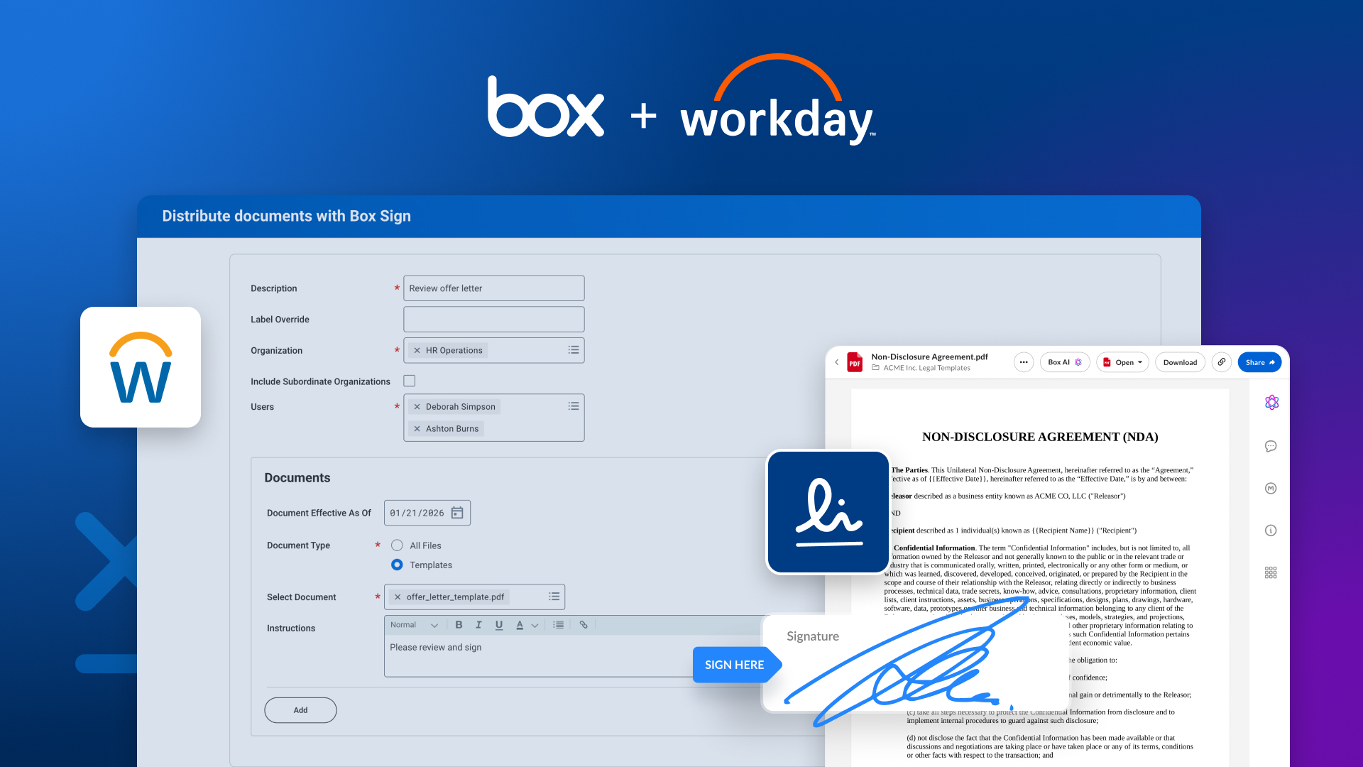 Box - Box Sign for Workdayがまもなく登場🎉 Box Sign と Workday の統合により、Workday内から ...
