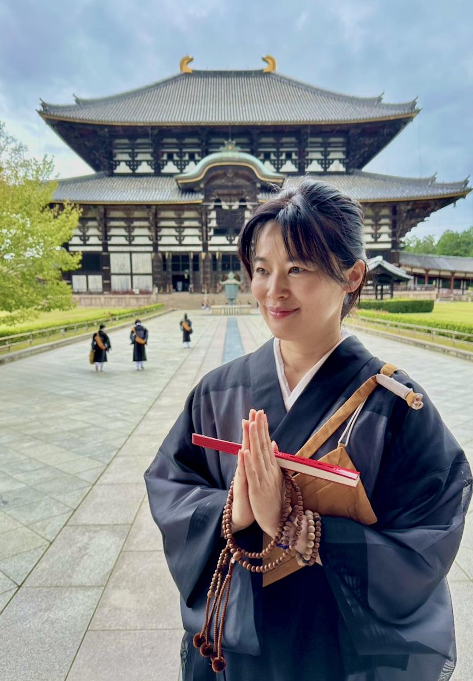 第220世東大寺別当・華厳宗前管長・東大寺長老 北河原公敬猊下 私を