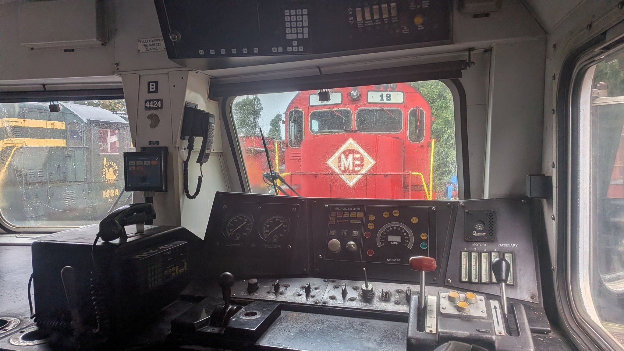New Jersey Transit #4424 locomotive at United Railroad Historical