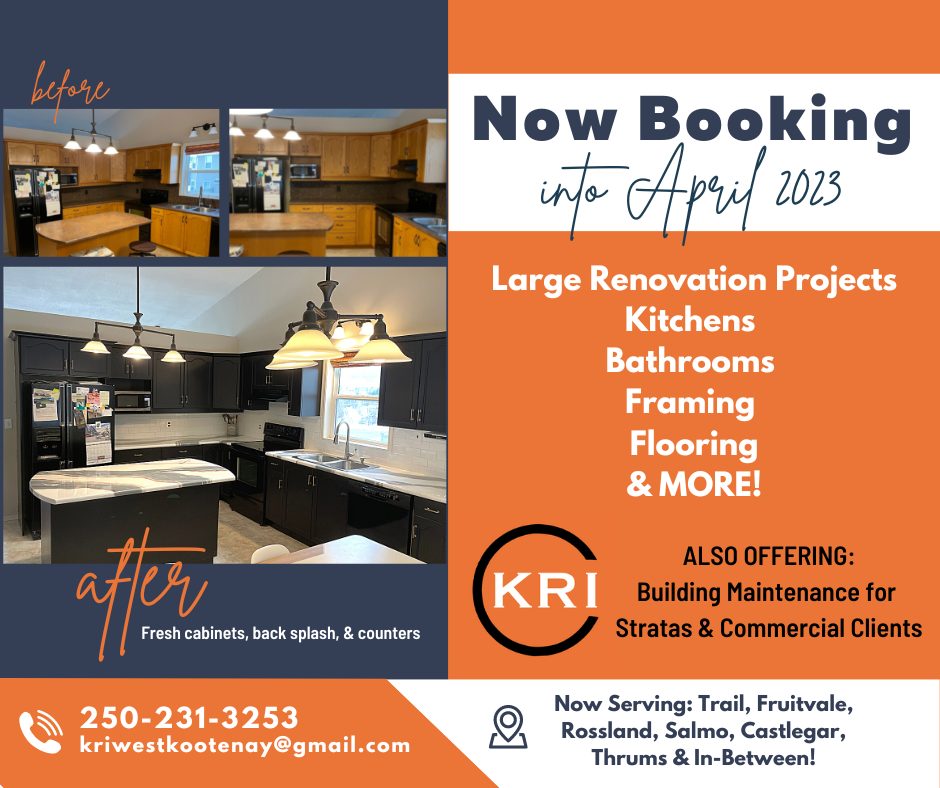 KRI West Kootenay | Fruitvale BC