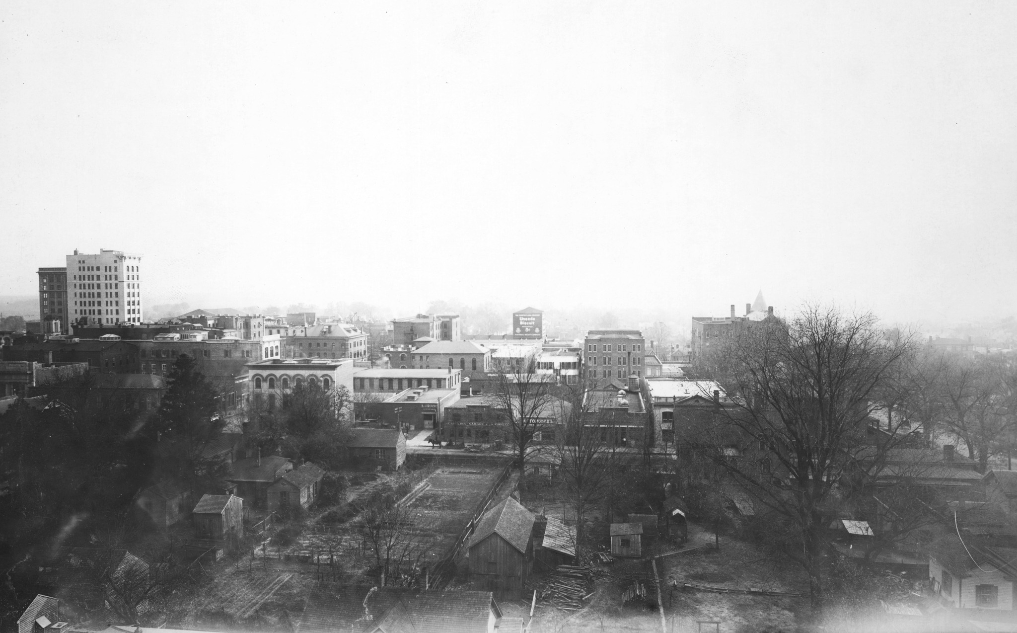 Olde - View of west Raleigh looking south from the top of the Raleigh ...