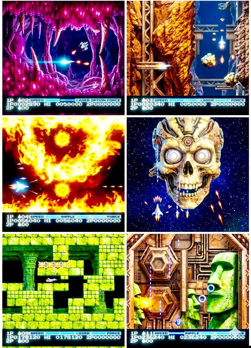 ScreenshotRemake Salamander/LifeForce (Famicom/Nes) ScreenShot