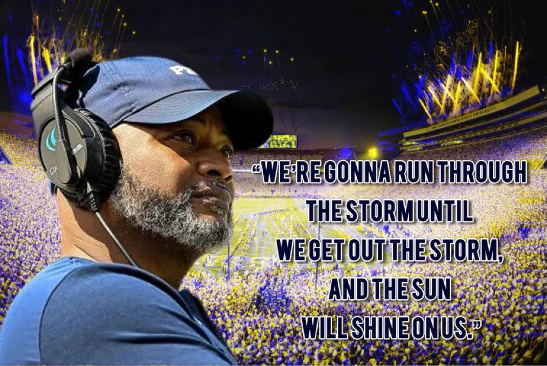 The classic Penn State script from... - Basic Blues Nation | Facebook