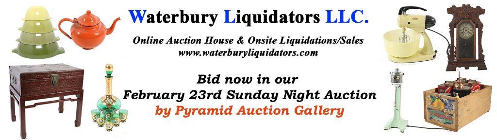 Our February 23rd Sunday Night... - Waterbury Auction Gallery