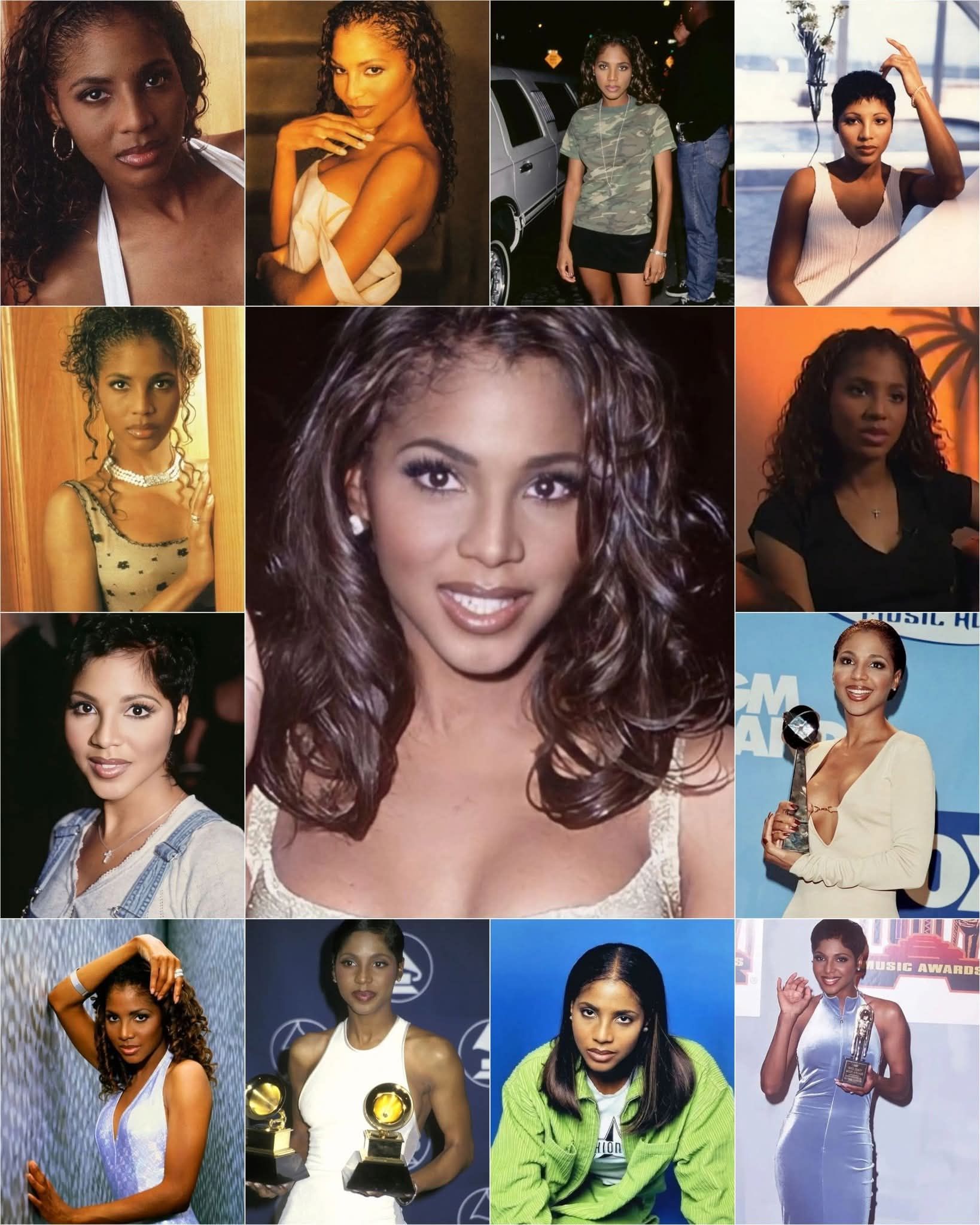 Toni Braxton throughout the 
