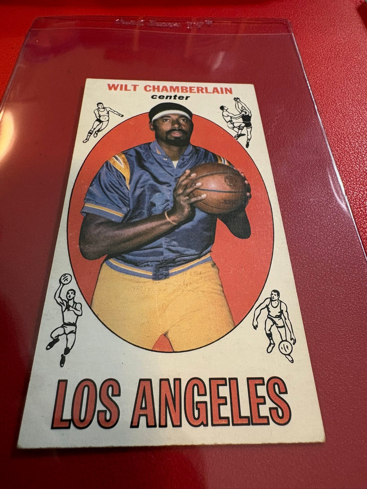 Grading of 1969 Wilt Chamberlain Topps #1 Card