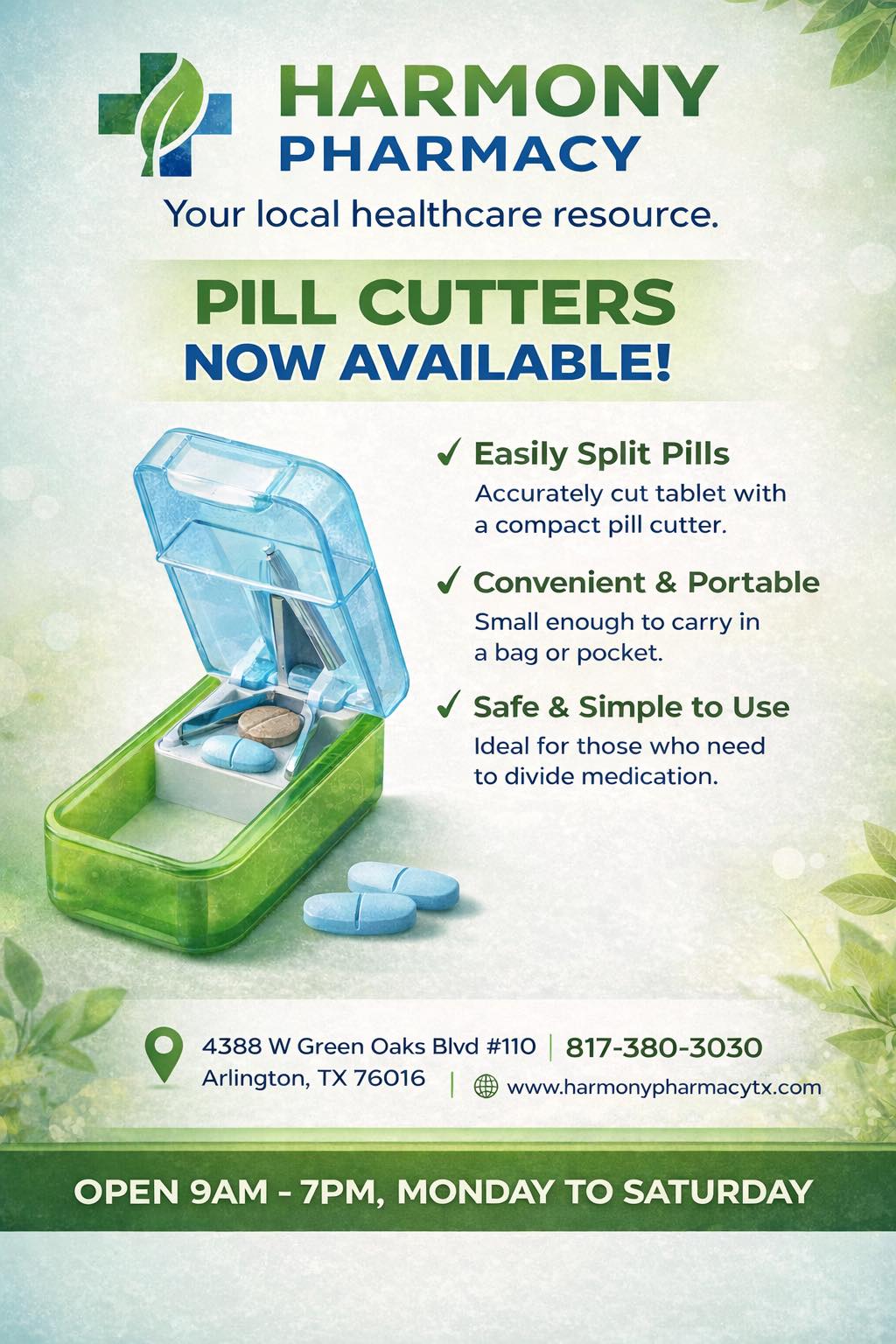 Harmony - 💊 Pill Cutters Now Available! Need help splitting your ...