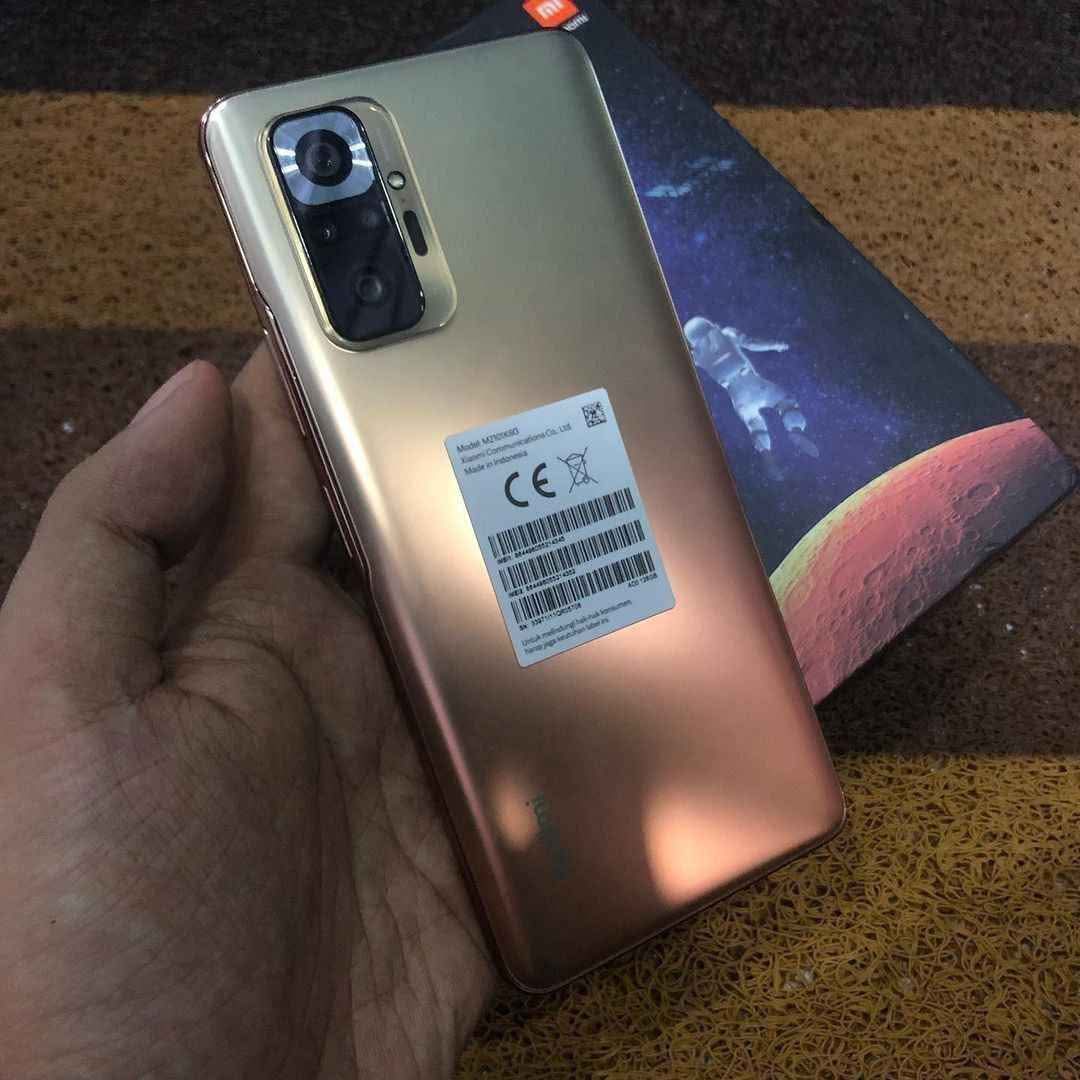 Redmi note 10 pro ram 8gb internal 128gb second bekas pakai fullset ...