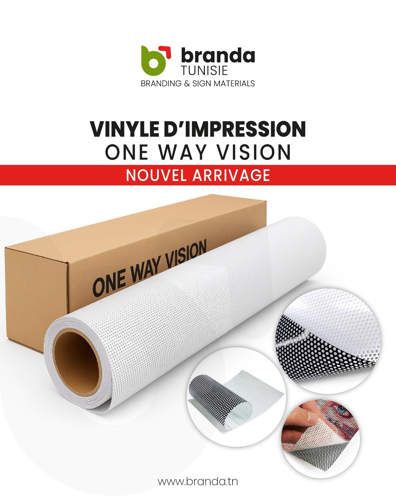 Branda Tunisie - NOUVEL ARRIVAGE – VINYLE D’IMPRESSION ONE... | Facebook