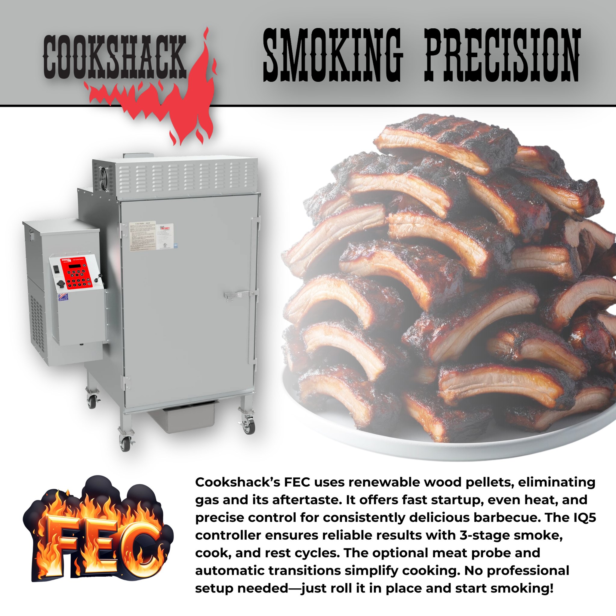 With Cookshack Inc.’s FEC120... - MarkeTeam Foodservice | Facebook