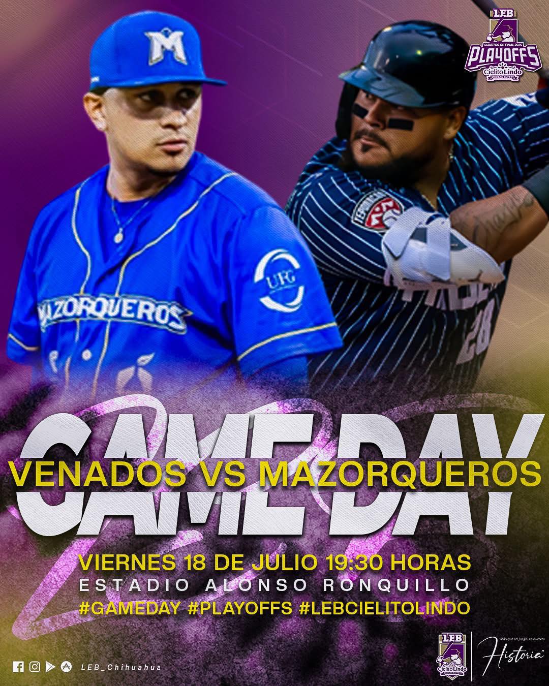 Mangos - 🎥⚾ ¡ PLAYOFFS JUEGO 1 ! ⚾🎥 Los Venados se juegan el todo por ...