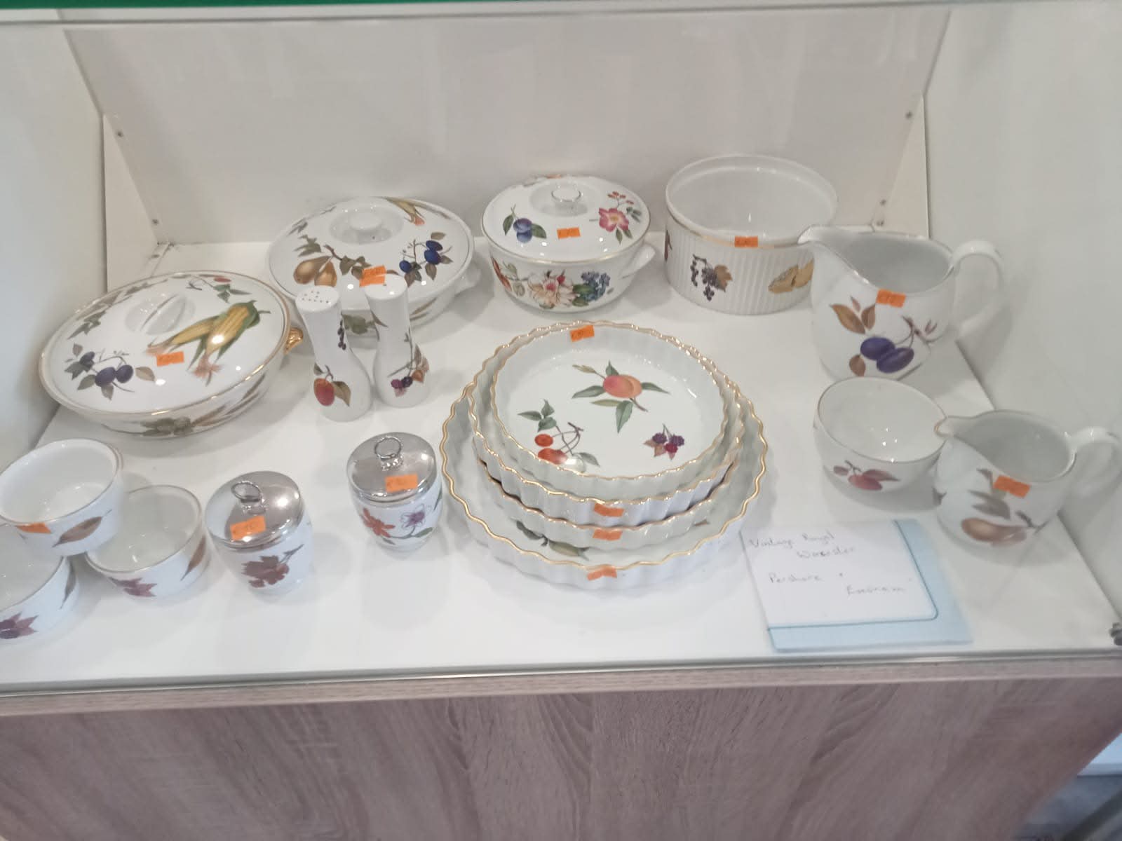 Vintage Royal Worcester oven to table ware. All in perfect