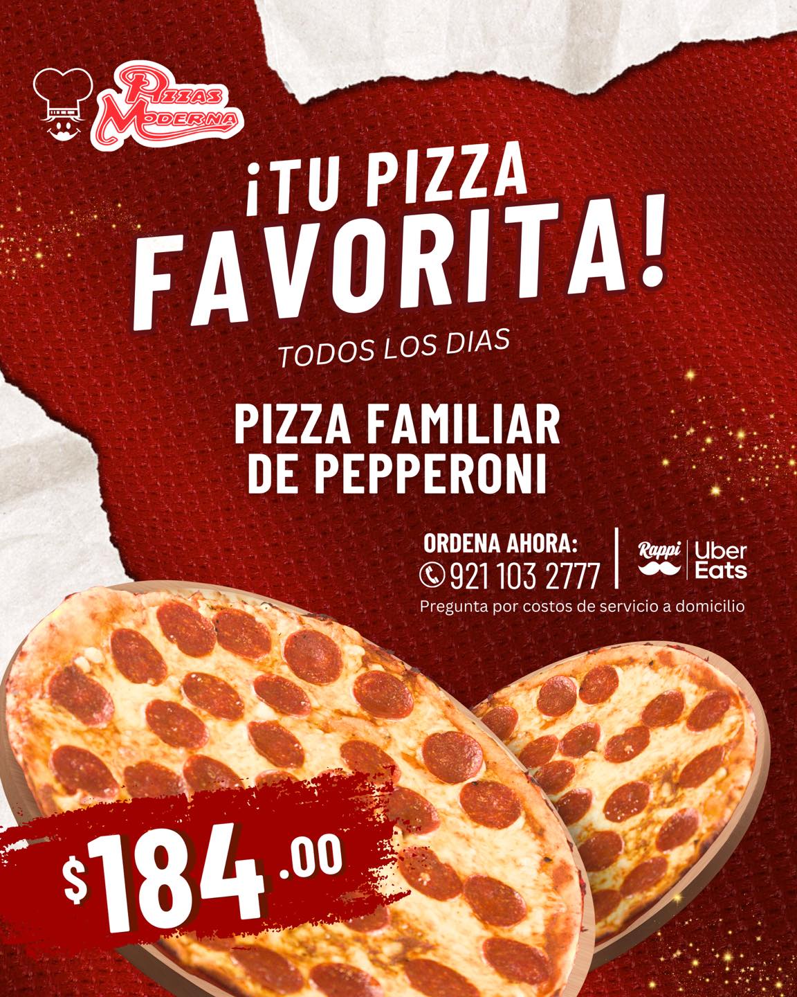 Pizzas Moderna Malecon | Coatzacoalcos