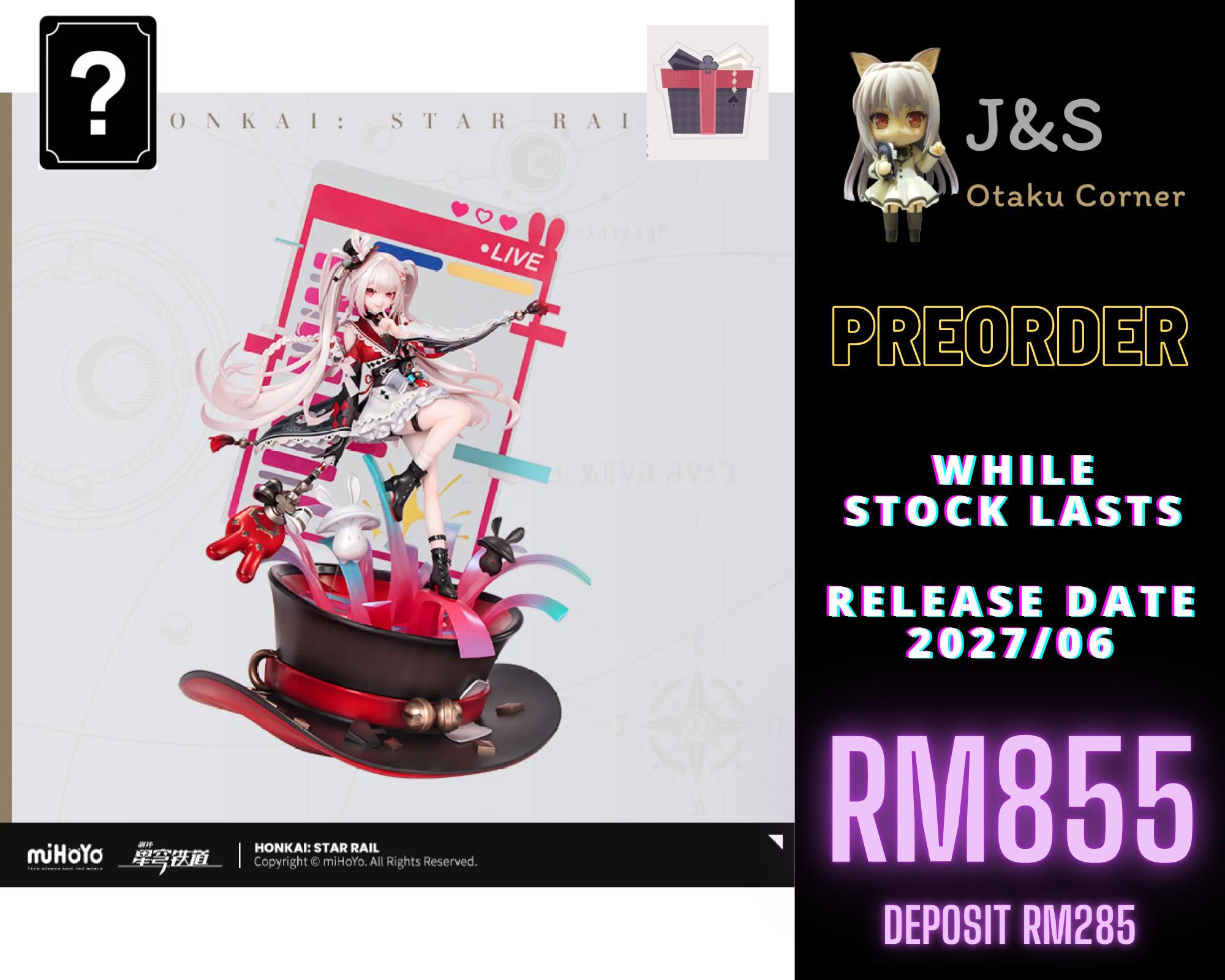 J&S - TENITOL Hatsune Miku GT Project Racing Miku 2024 Tropical