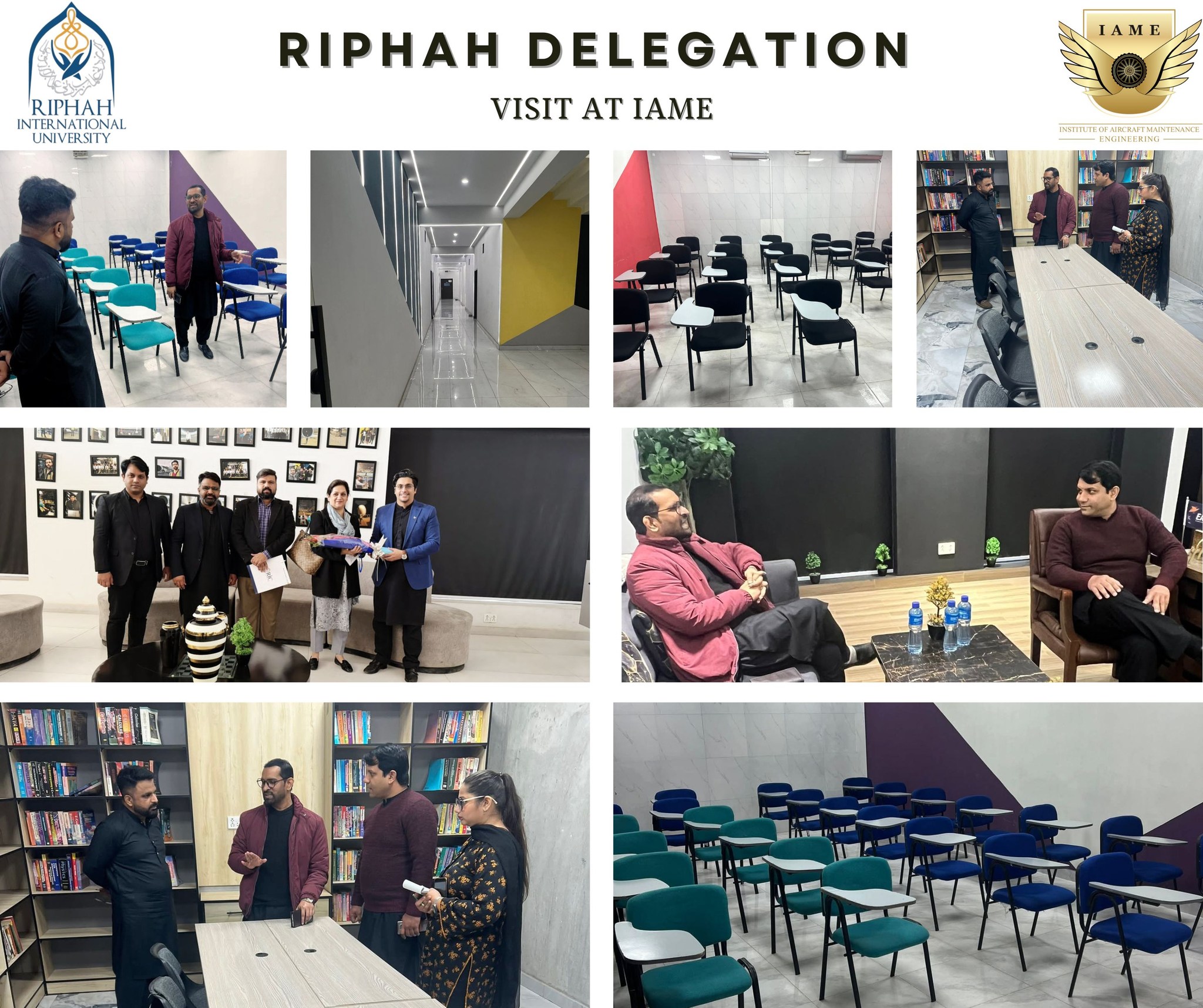 IAME - We were honored to welcome the Riphah delegation to IAME. The ...