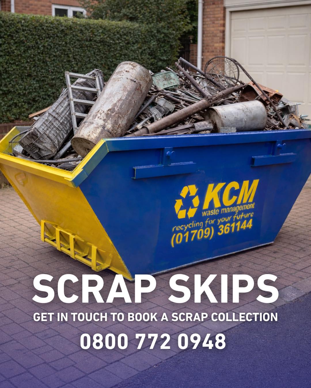 KCM - SCRAP DISPOSAL & SCRAP METAL COLLECTION ♻️ KCM Waste Management ...