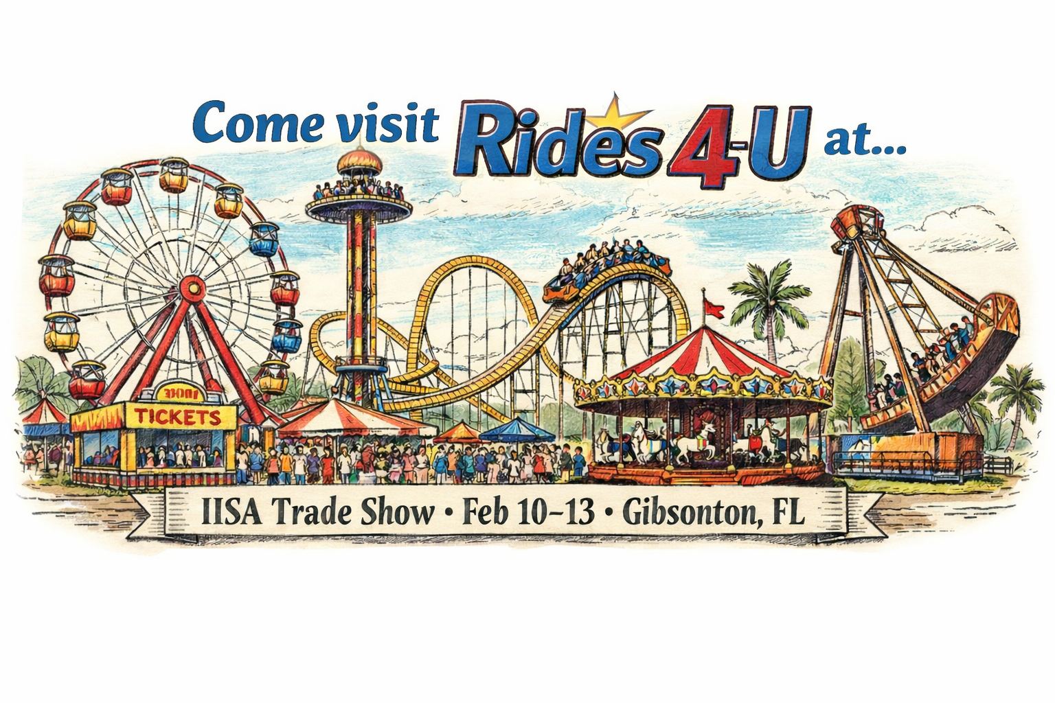 Rides-4-U - From spins to smiles and midway cheer, The IISA show is ...