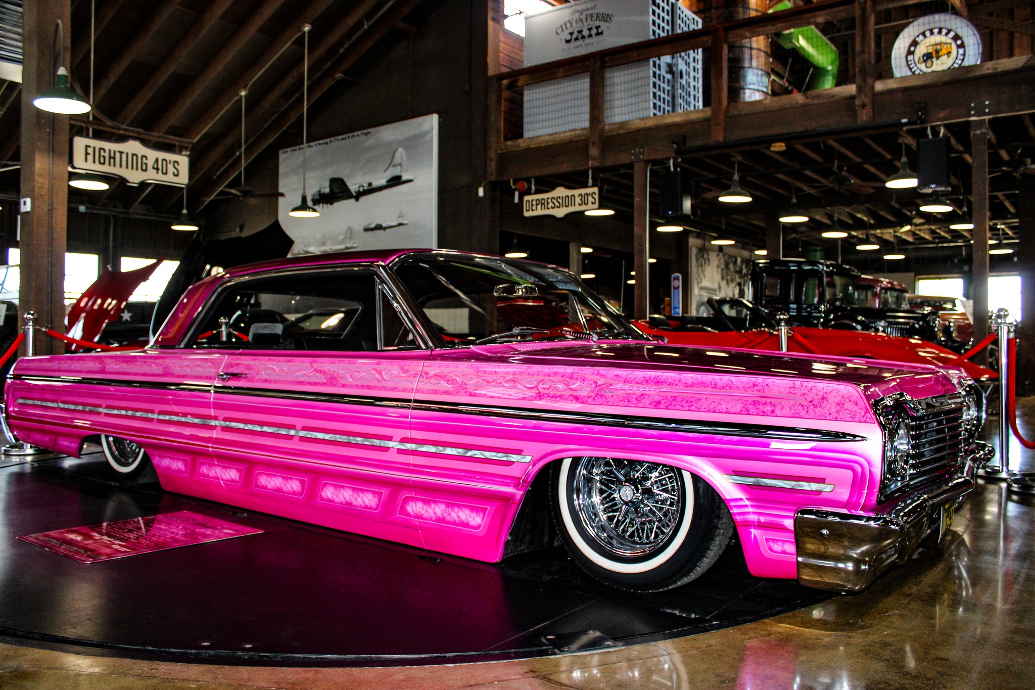 Welcome to the Barn, the “Low 64 SS.” Now visiting the Motte