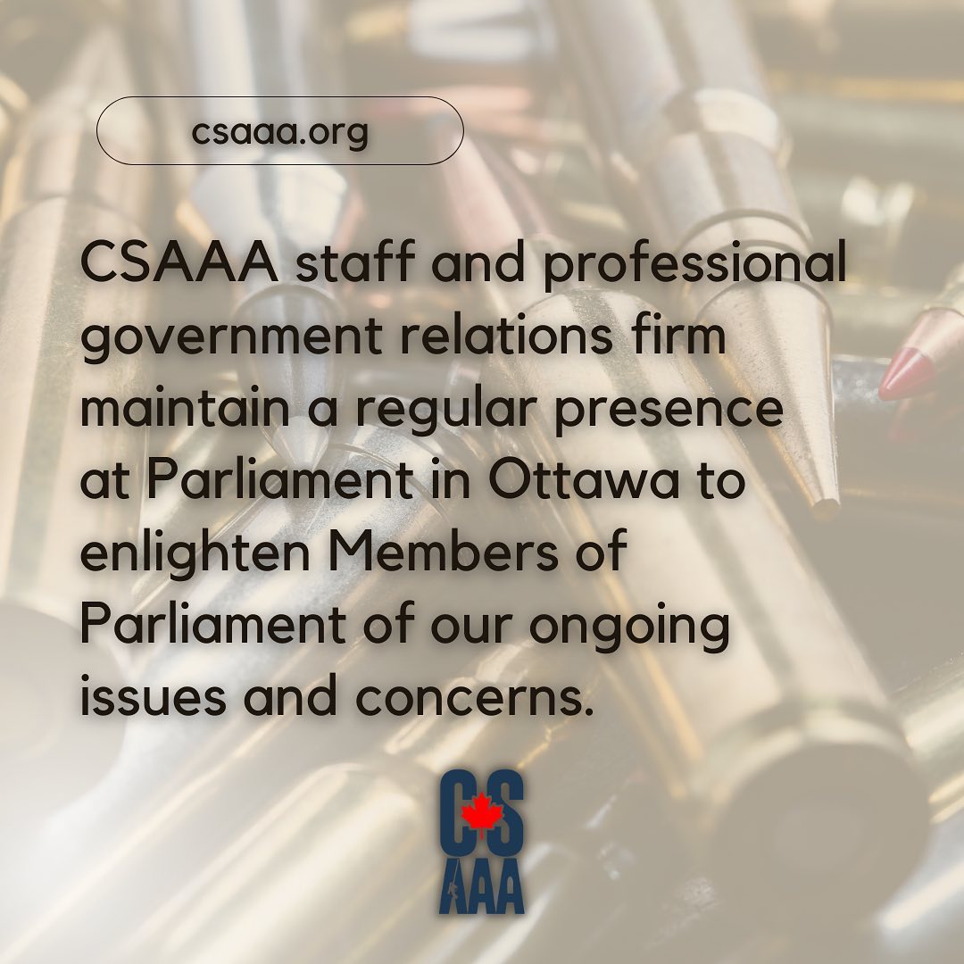 The... - Canadian Sporting Arms & Ammunition Association