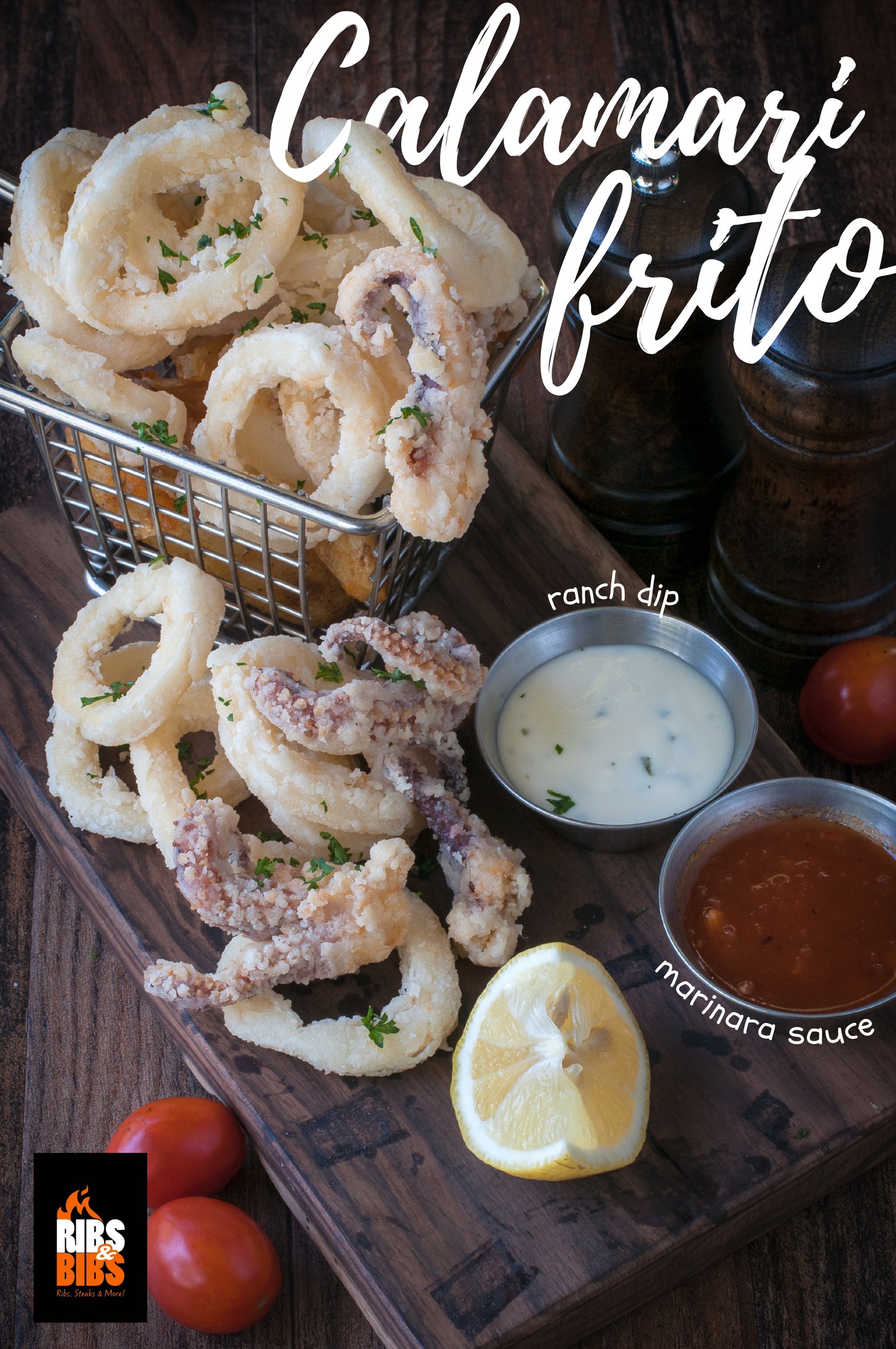 Ribs - Crunch you can hear, flavor you won’t forget. 🦑 Our Calamari ...