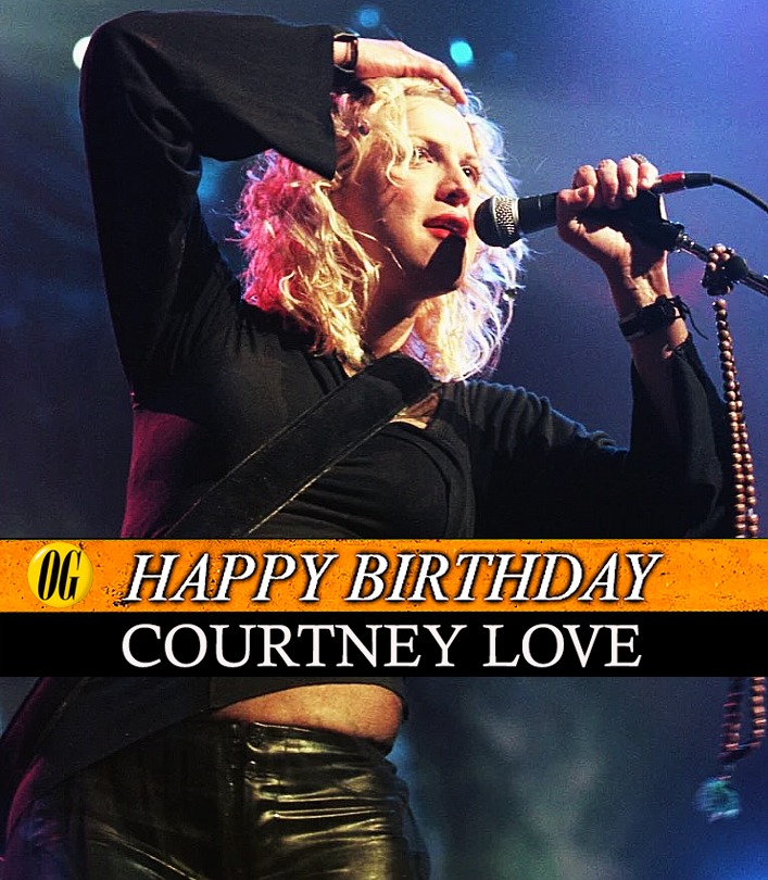 Happy birthday Courtney Love (born July 9, 1964) from Hole