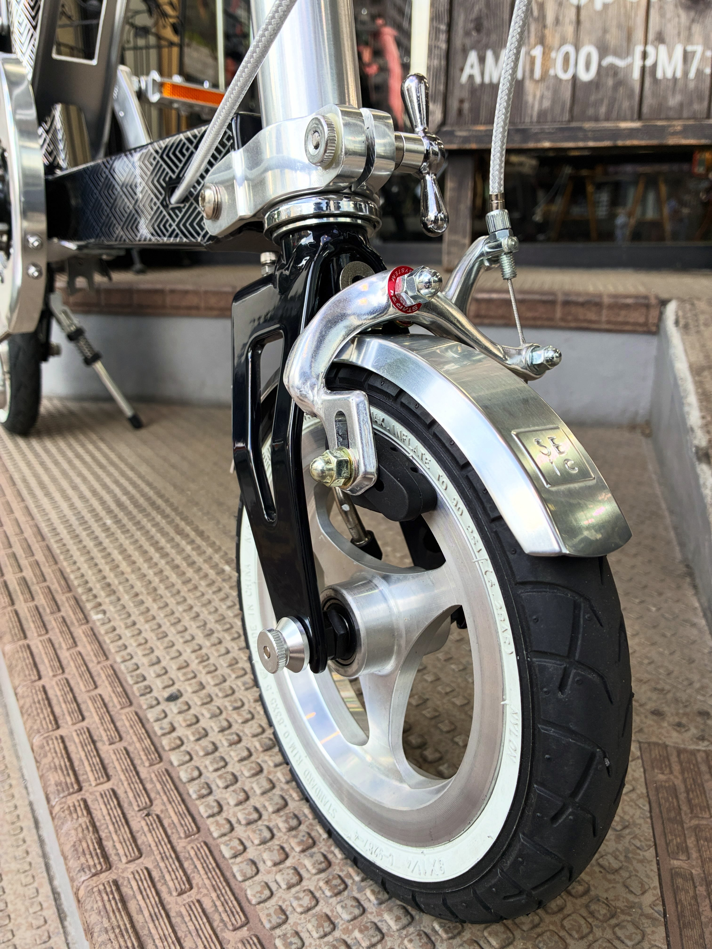 🛞 CARRYME純正ホイールのご紹介。 front wheel(9,900yen) rear wheel
