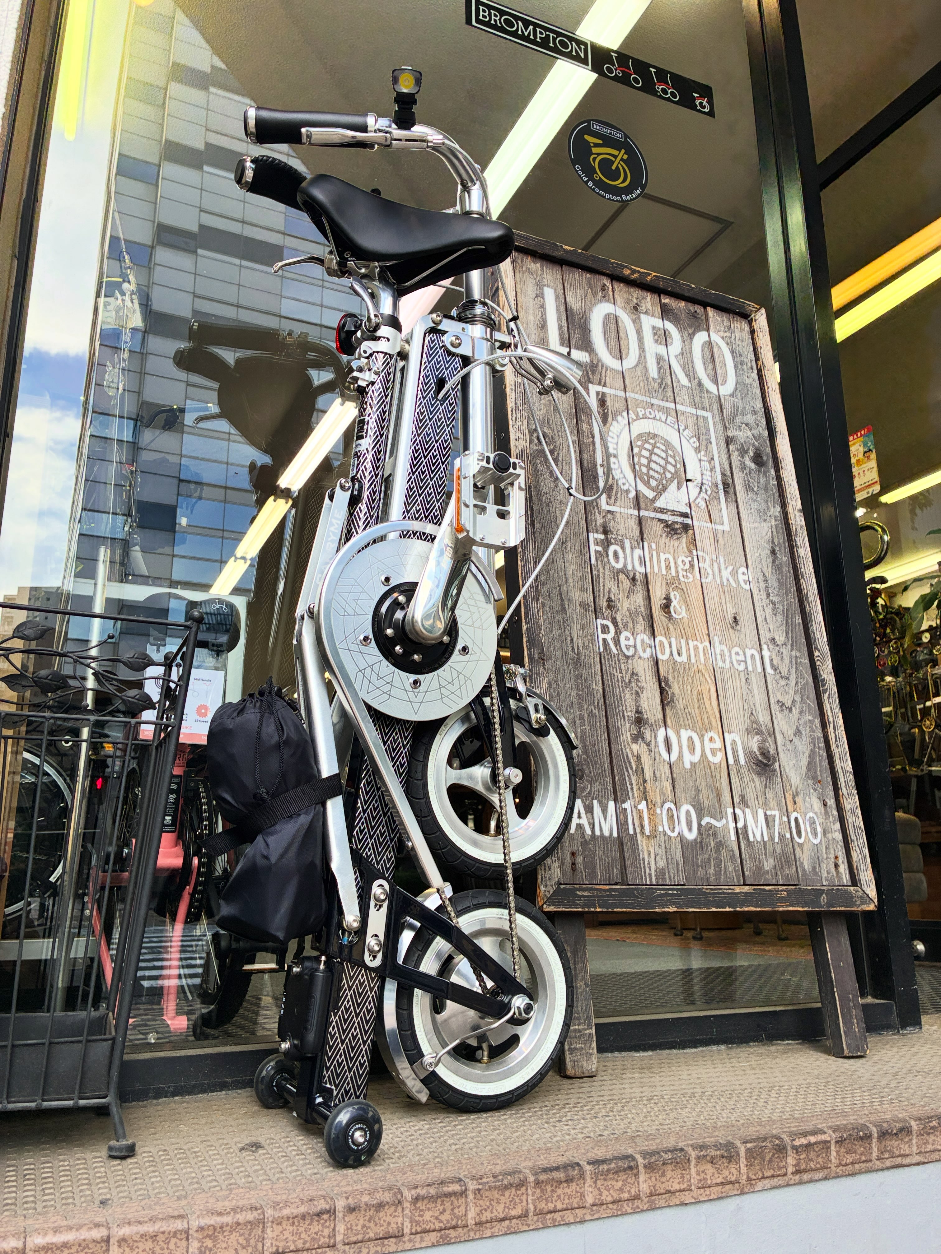 🛞 CARRYME純正ホイールのご紹介。 front wheel(9,900yen) rear wheel