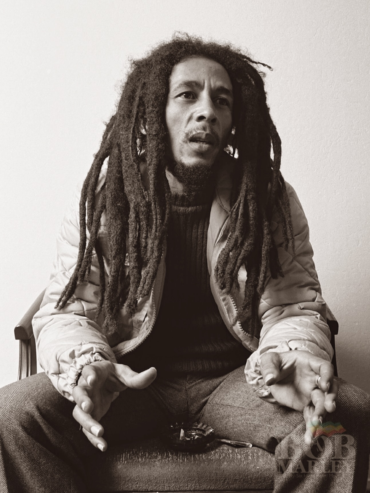 Bob Marley----.? by Glen La Ferman-..--.-
