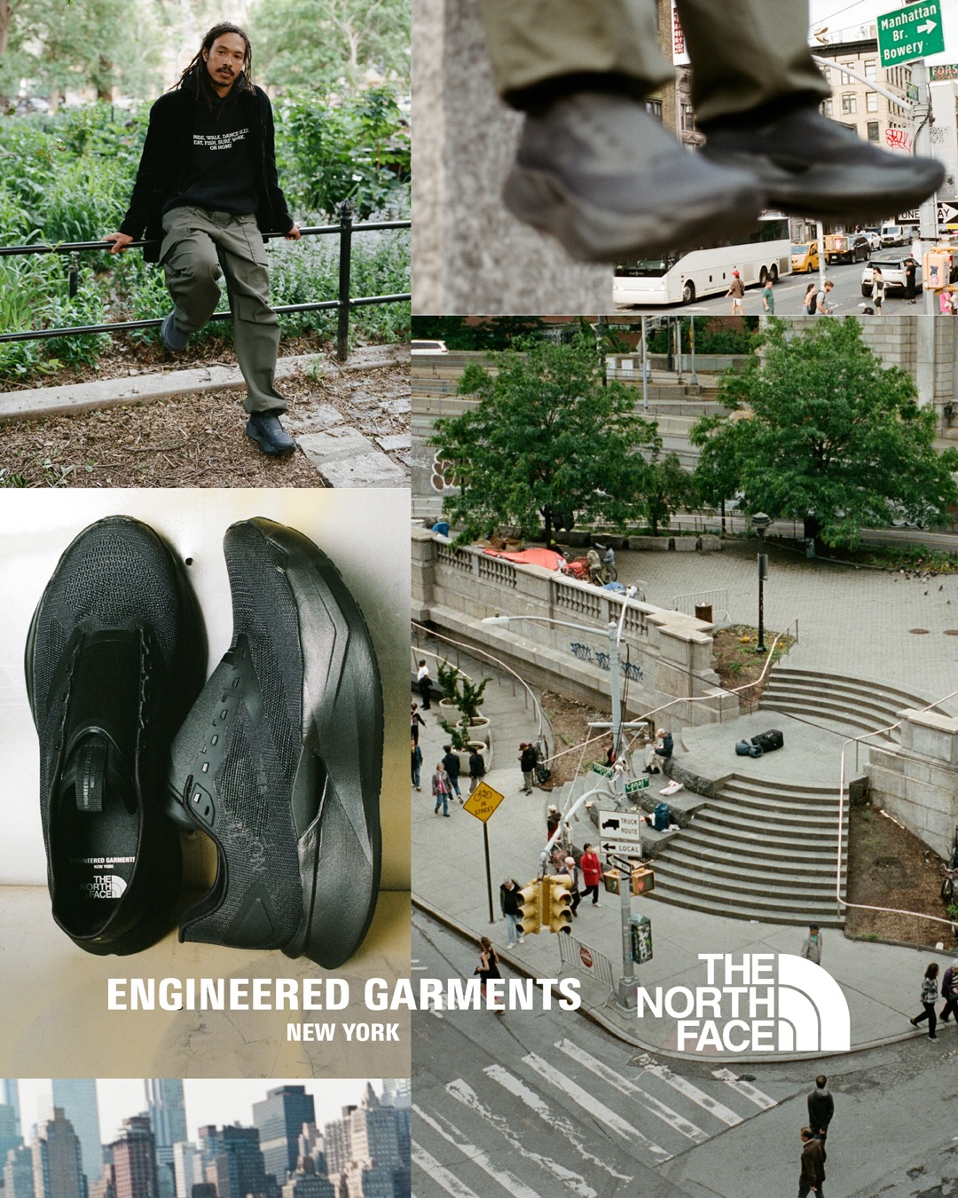 THE NORTH FACE × ENGINEERED GARMENTS 走るために生まれたシューズを