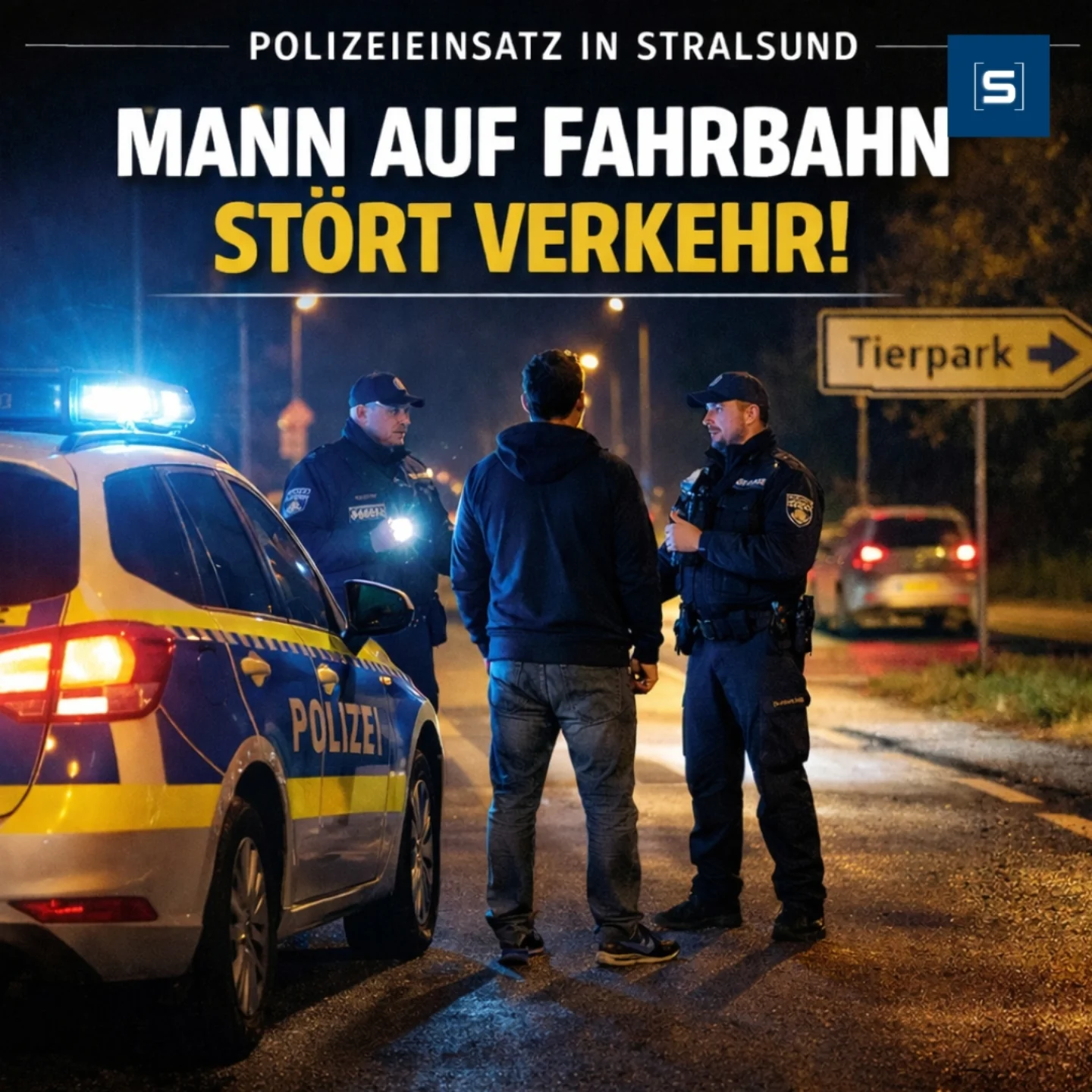 Polizeieinsatz Stralsund Heute