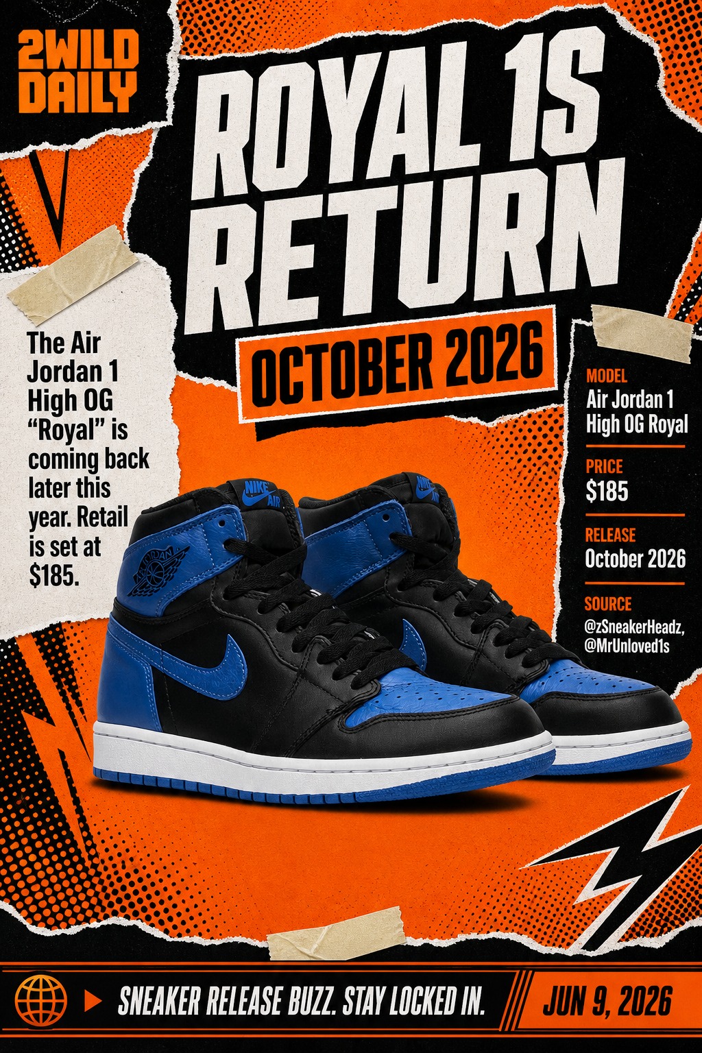 Tonyd2wild - The Air Jordan 1 High OG 